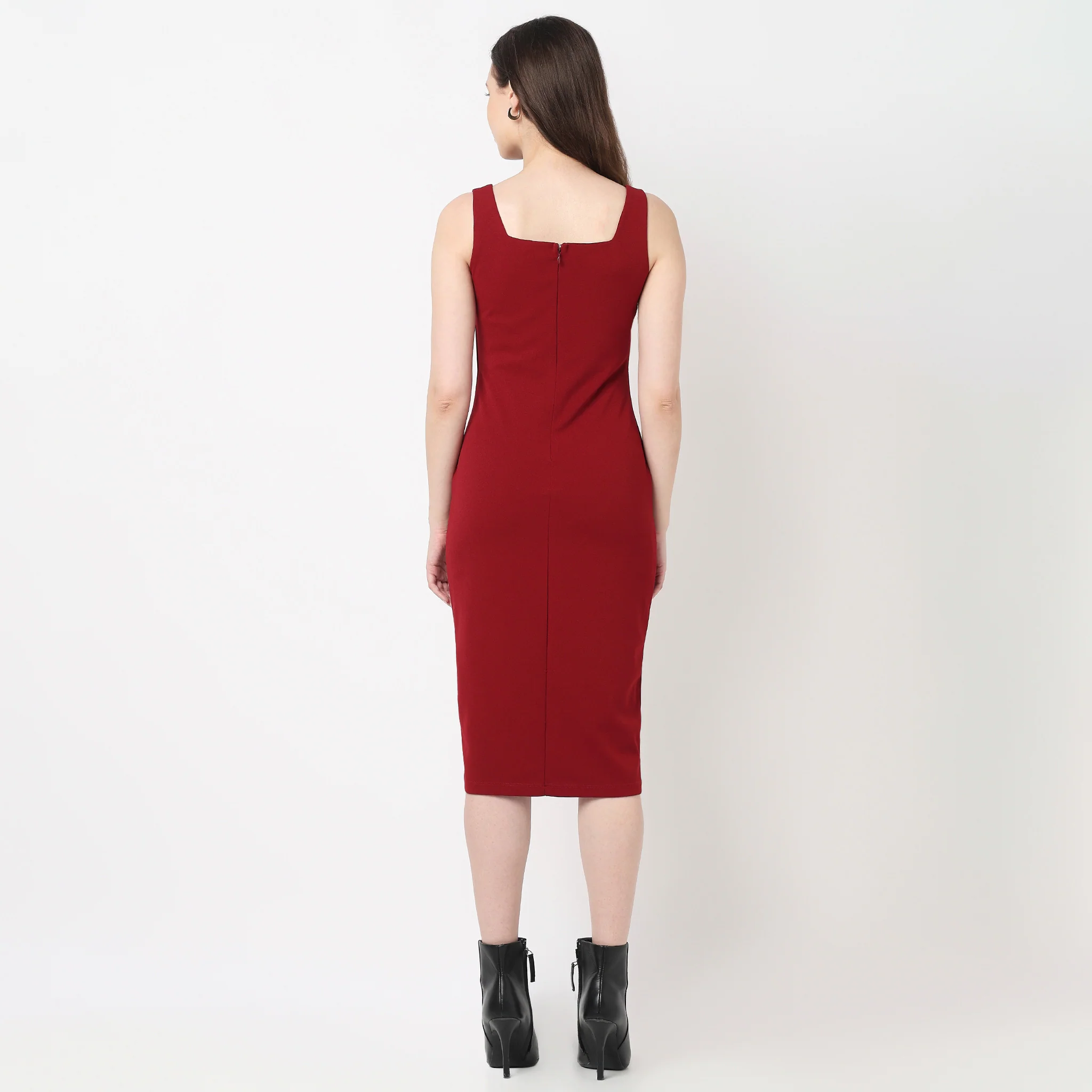 Fitted Betty Dress With Sweetheart Neckline - Image 3