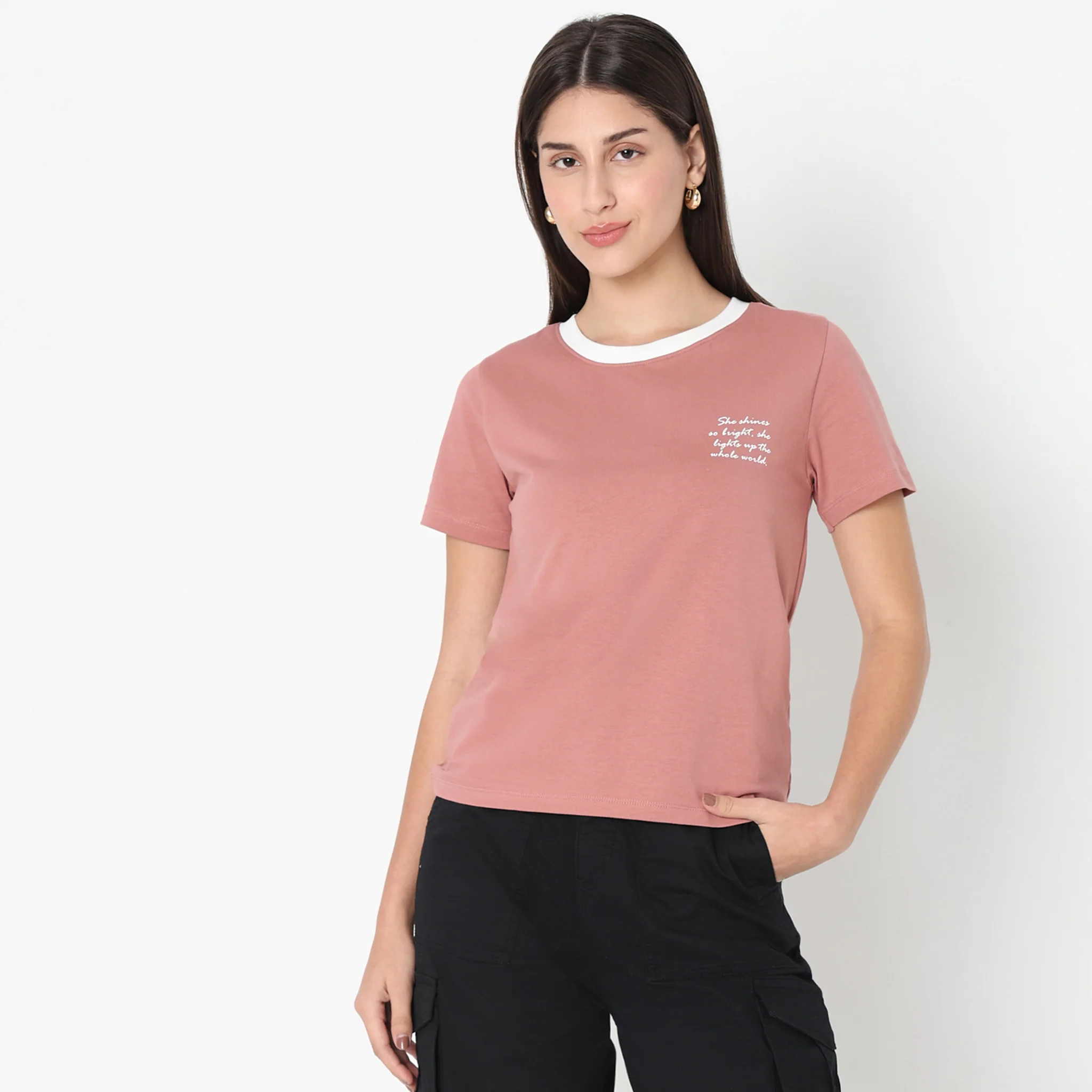 Fitted Graphic T-Shirt - Image 2