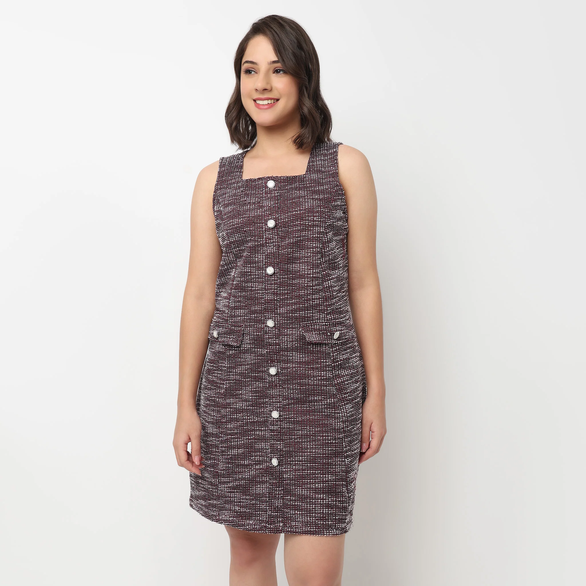 Fitted Korean Dress - Image 4