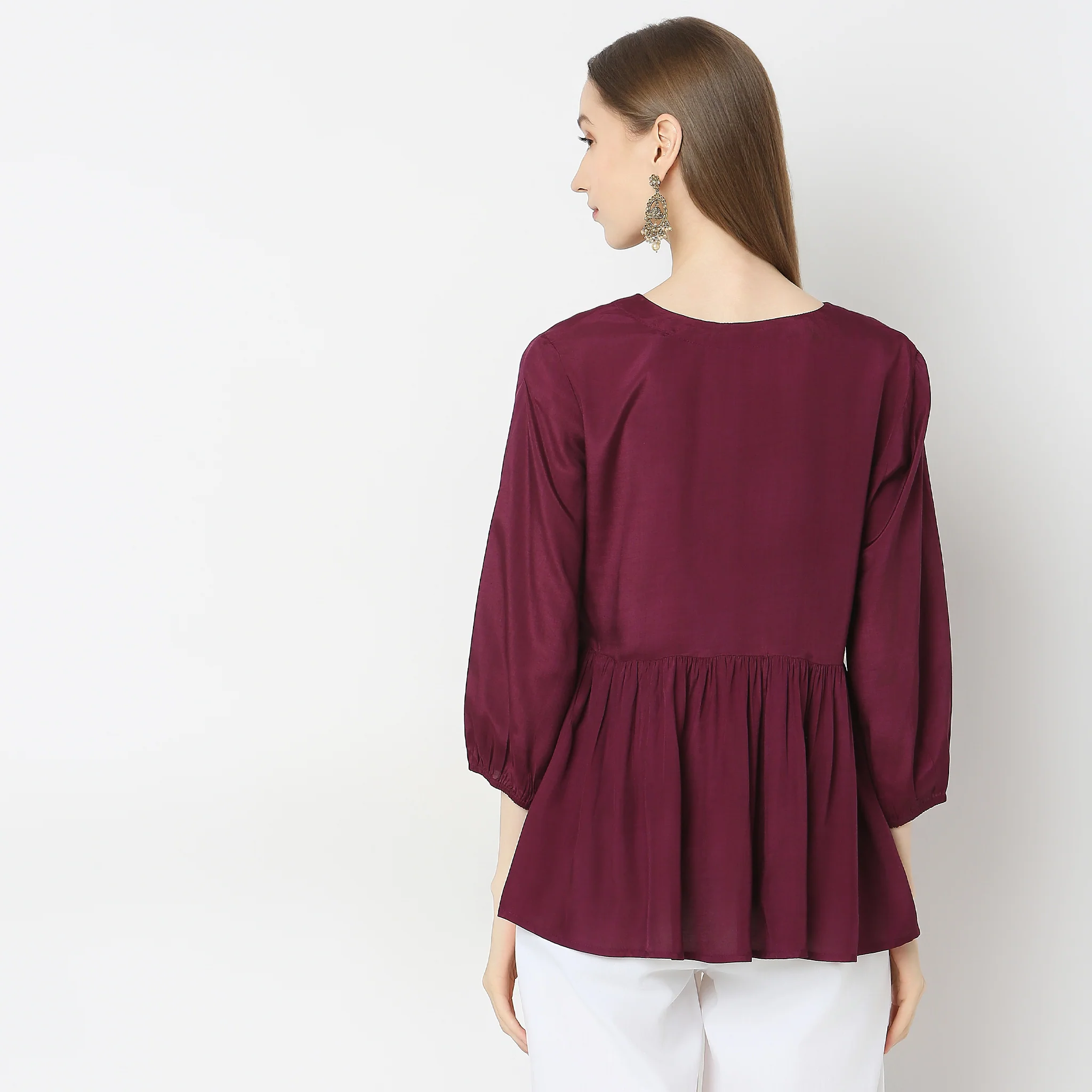 Flare Fit Embellished Top - Image 3