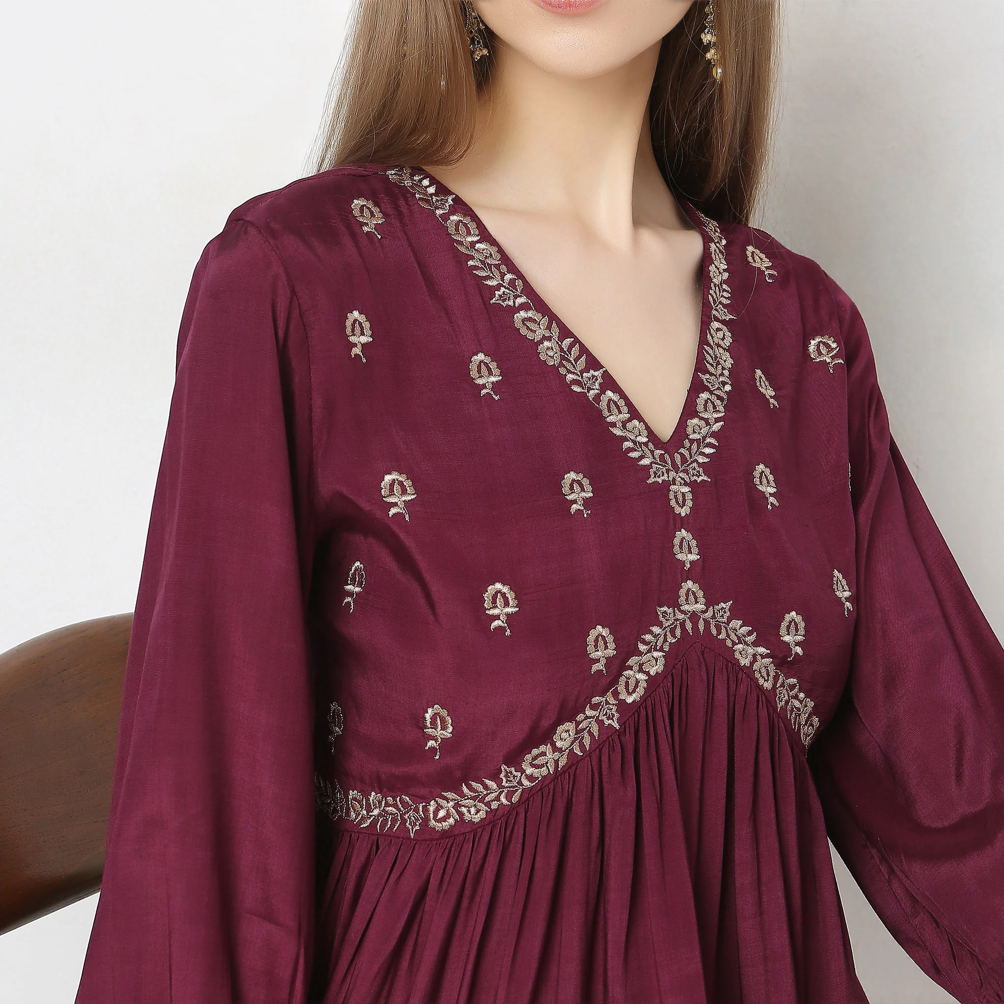 Flare Fit Embellished Top - Image 4