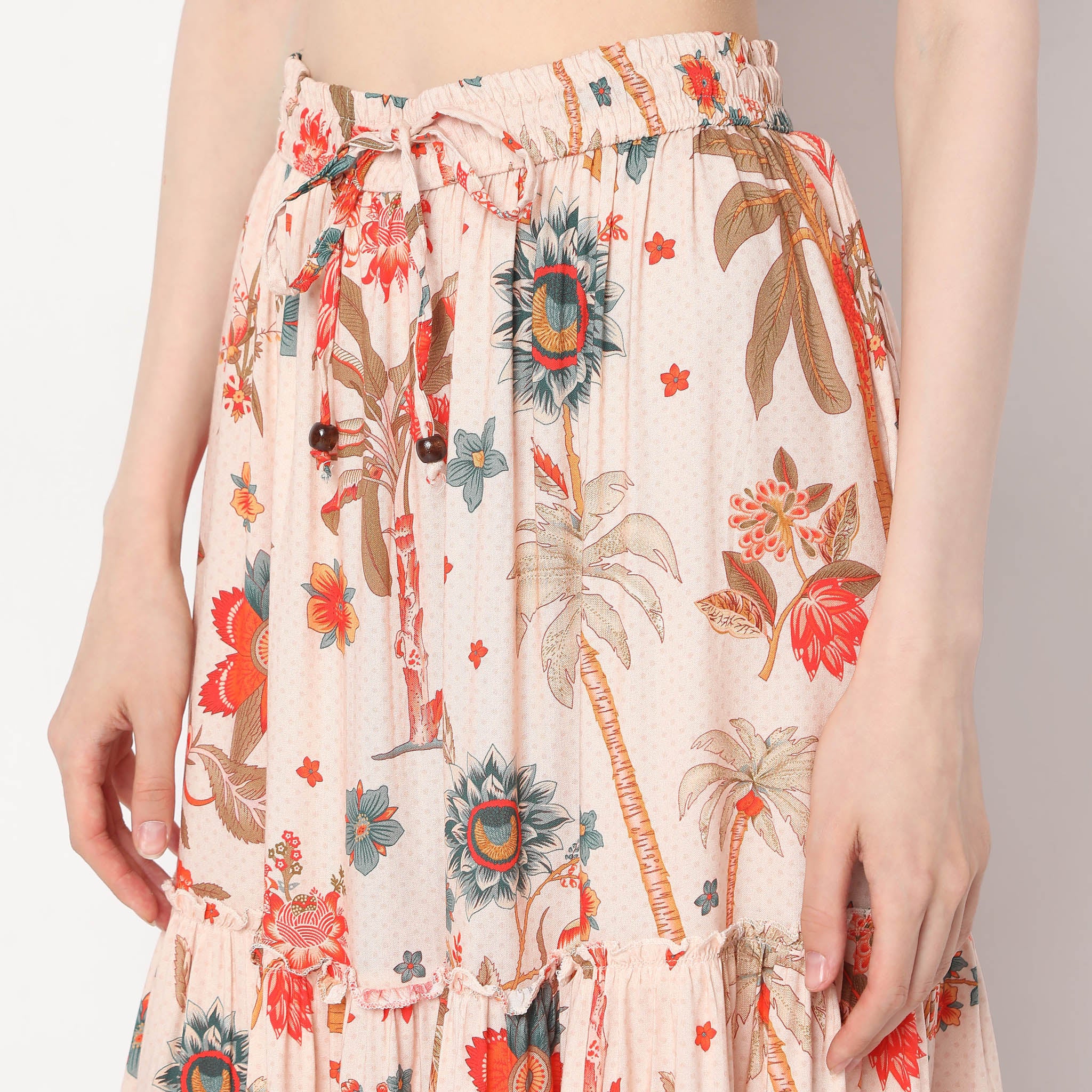 Flare Fit Ankle Length Skirt - Image 4
