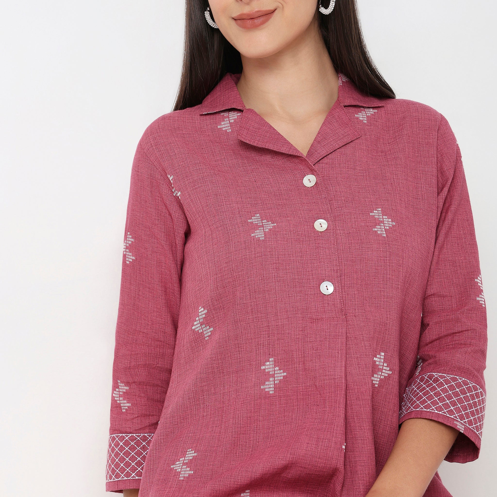 Flare Fit Printed Kurta - Image 9