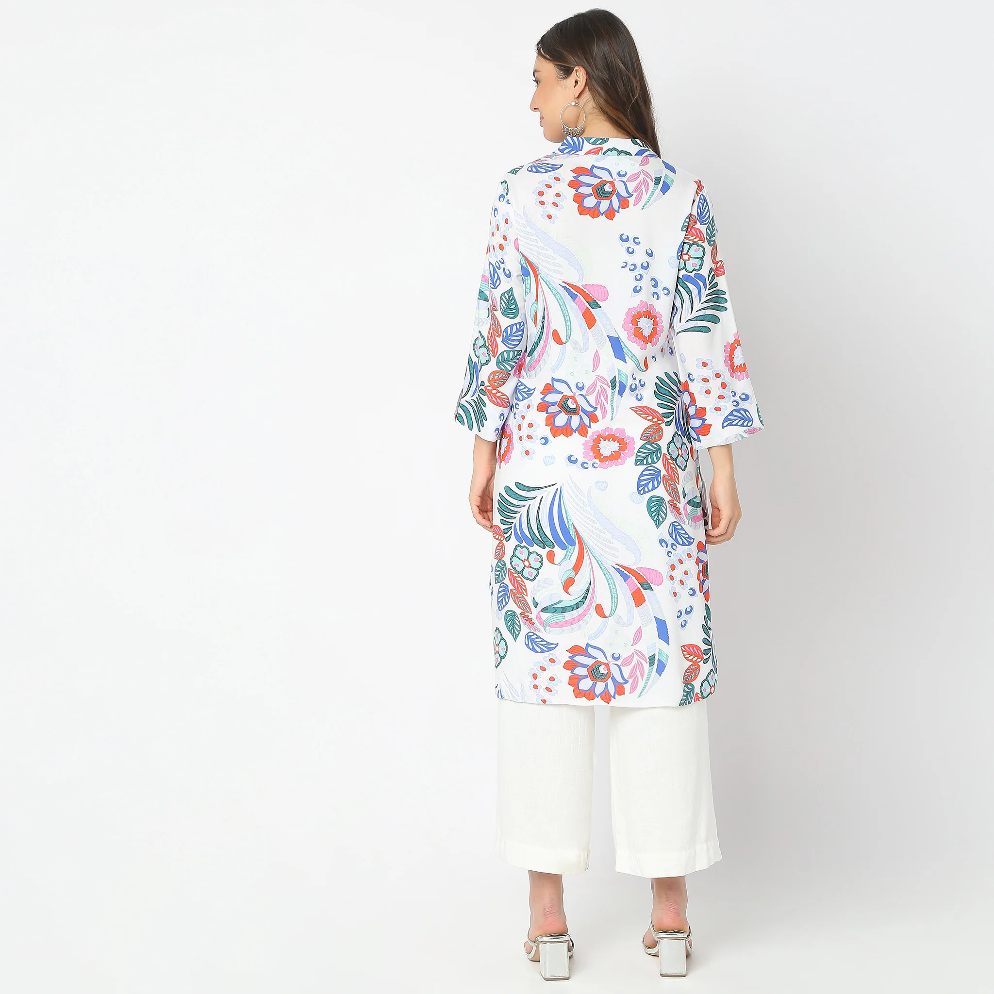 Flare Fit Printed Tunic - Image 3