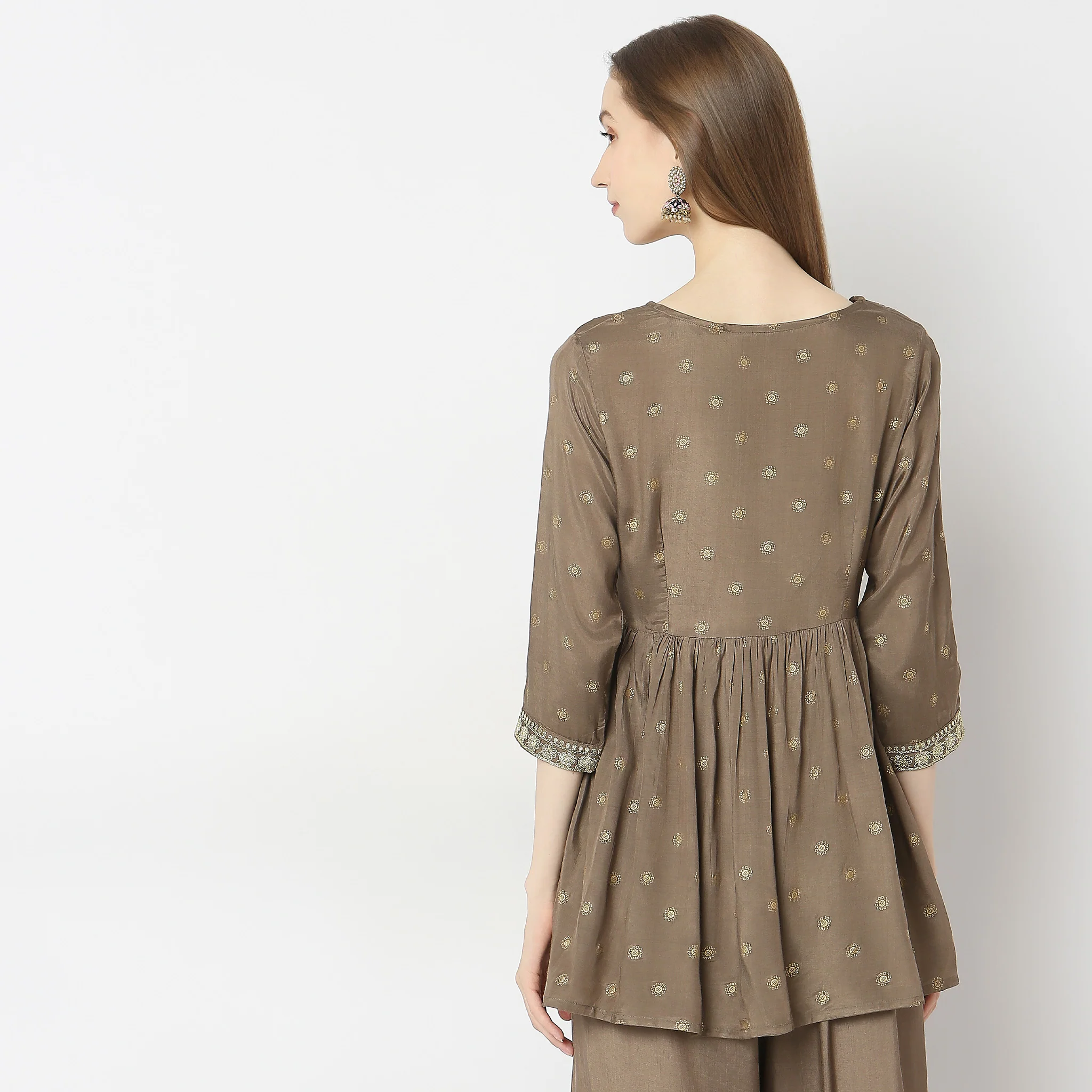 Flare Fit Printed Tunic - Image 3