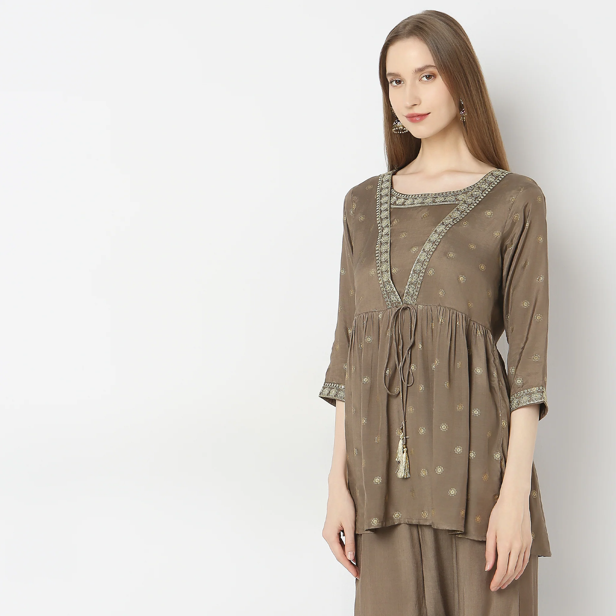 Flare Fit Printed Tunic - Image 5