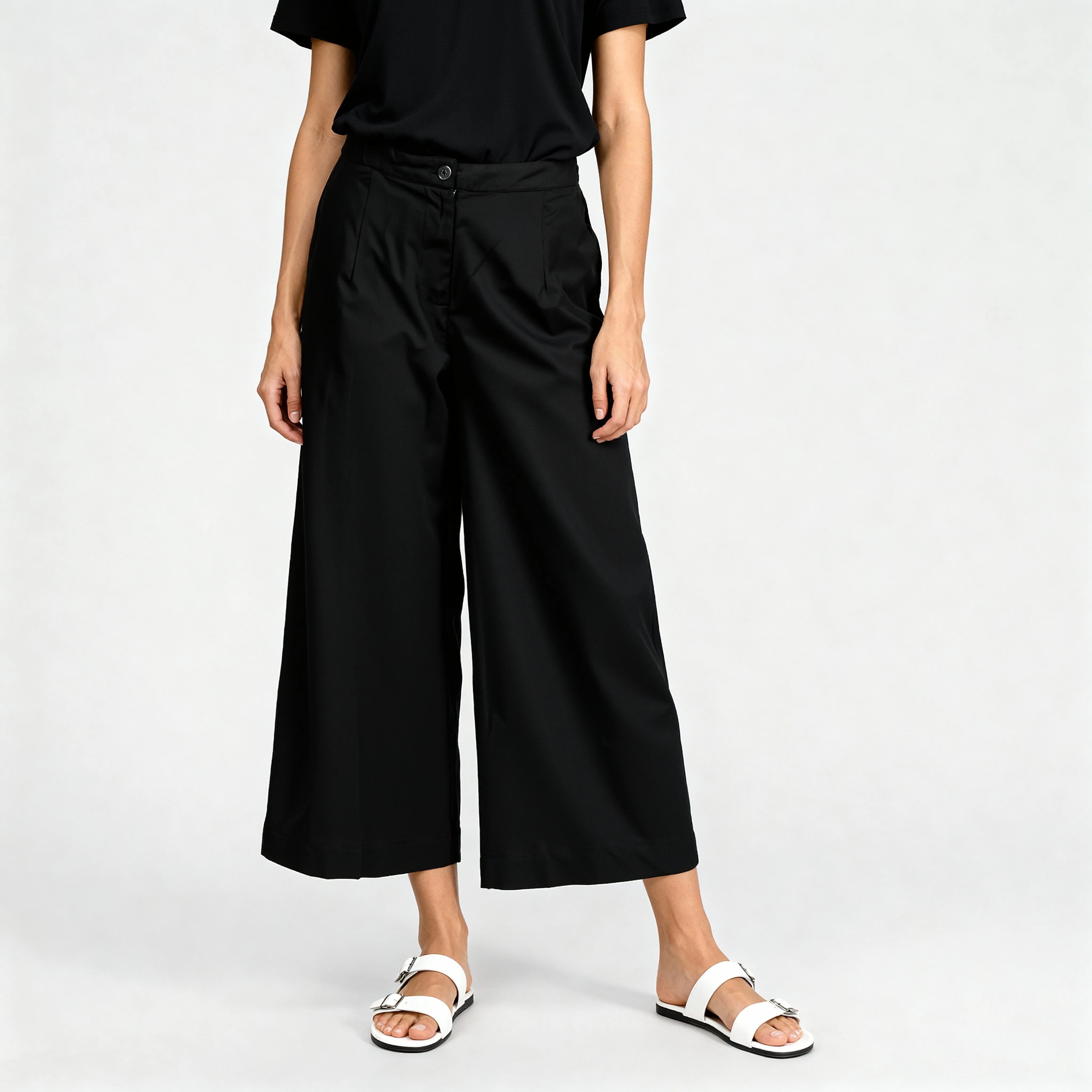 Ankle Length Flared Culottes - Image 2
