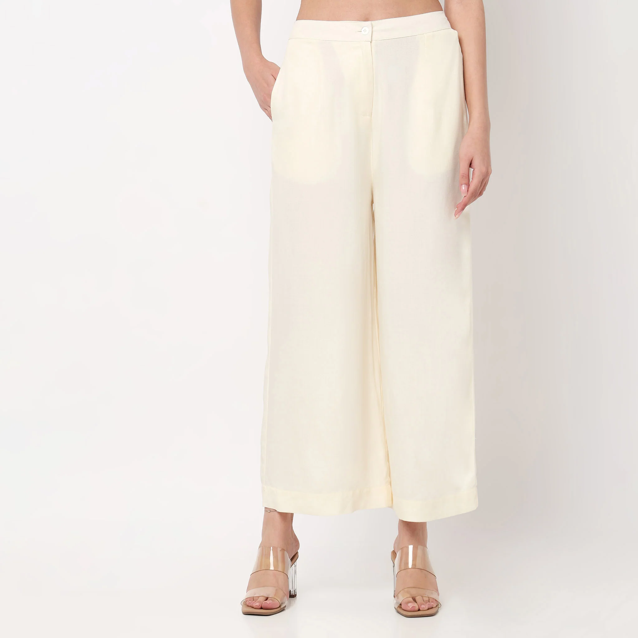 Ankle Length Flared Culottes - Image 22