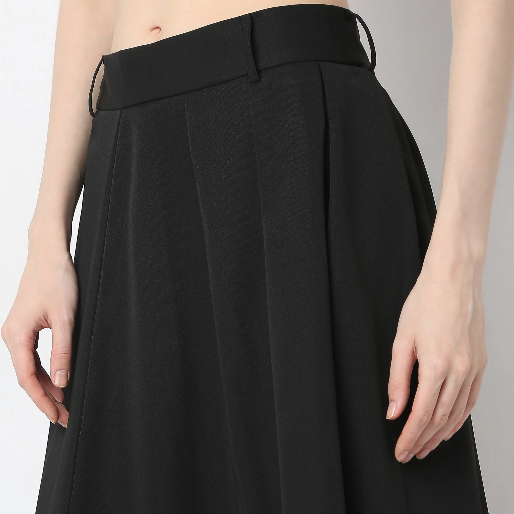 Flare Fit Knee Length Skirts - Image 4
