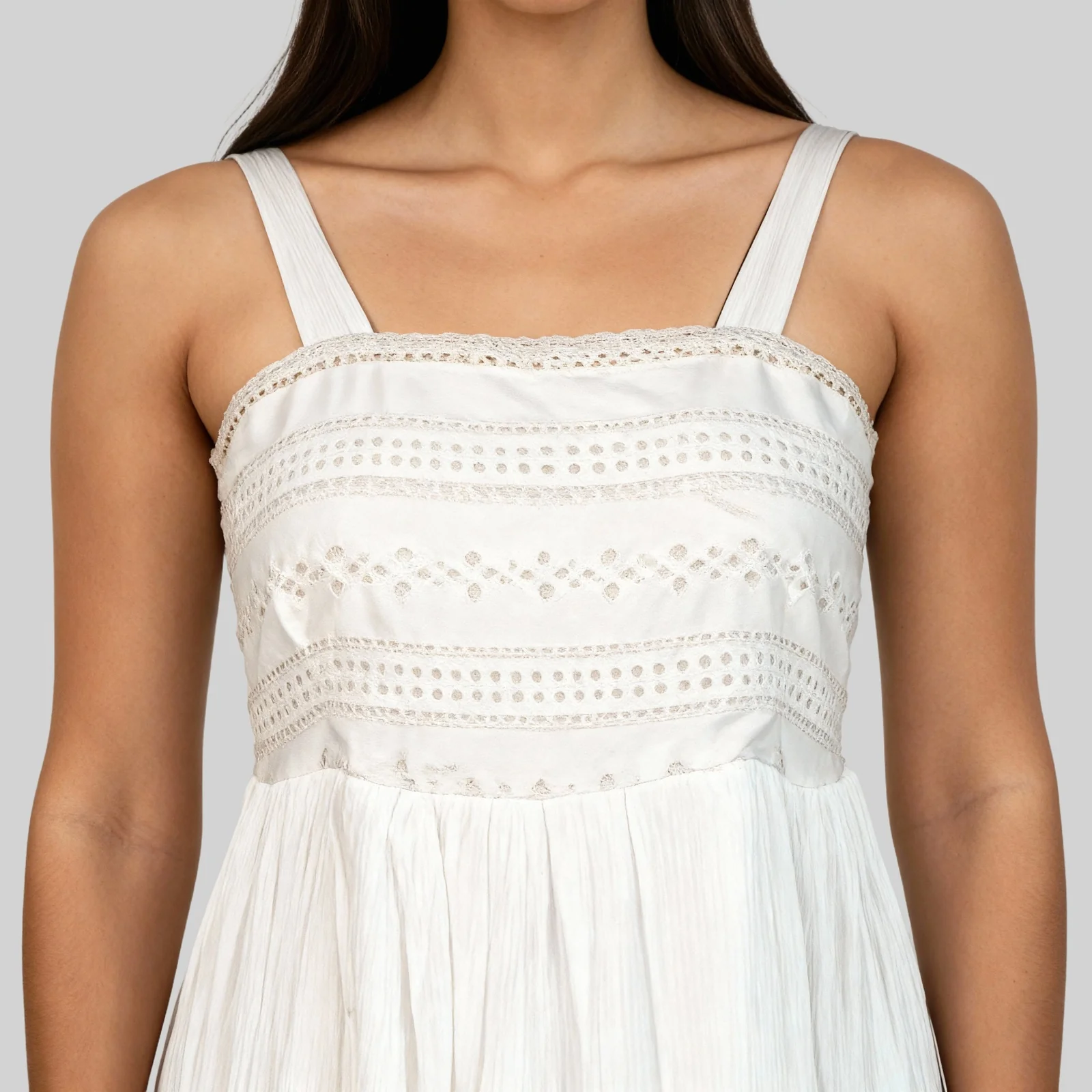 Flared Strappy Tiered Dress - Image 4