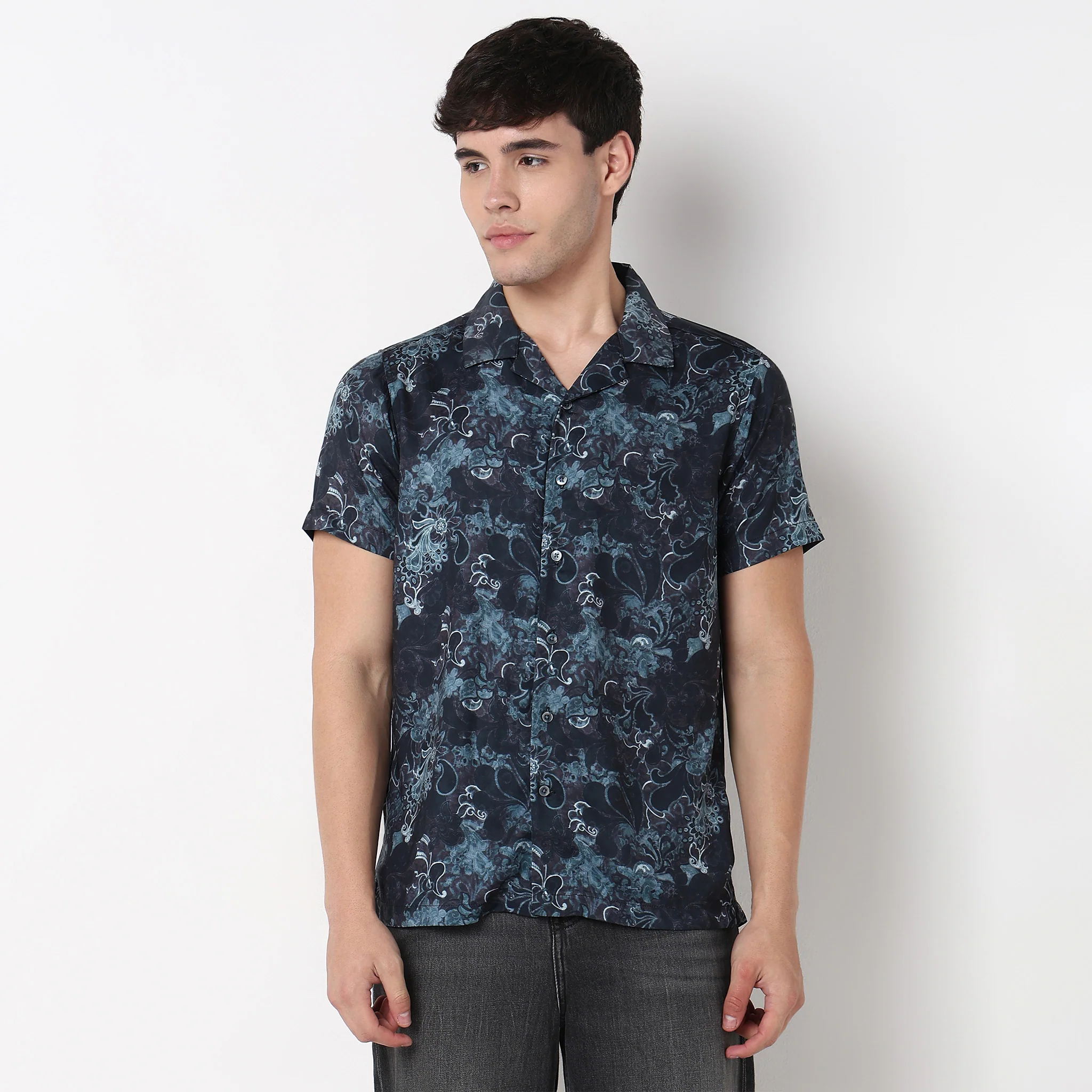 Floral Print Celebration Shirt - Image 2