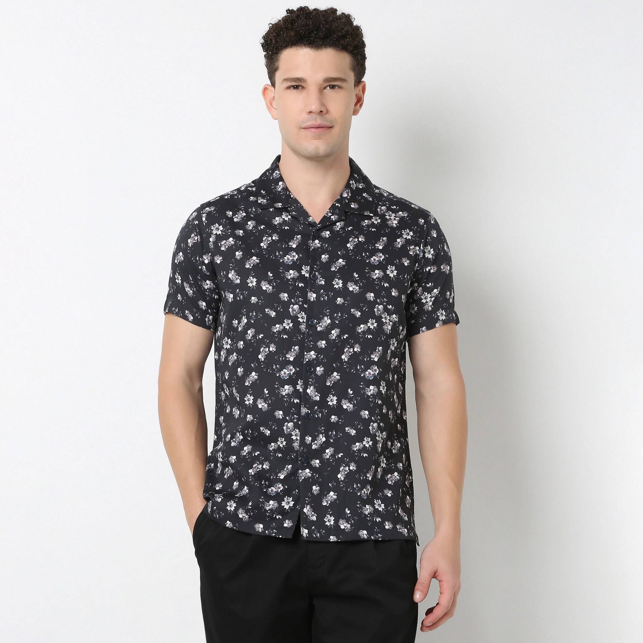 Floral Print Celebration Shirt - Image 2