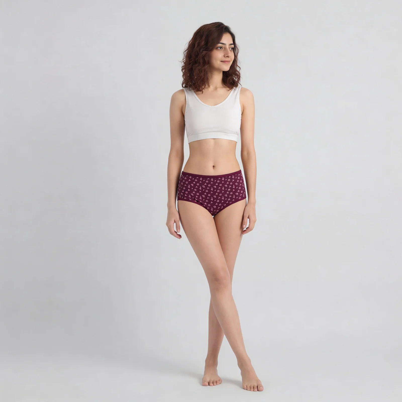 Full Briefs High Rise Panties - Pack Of 3