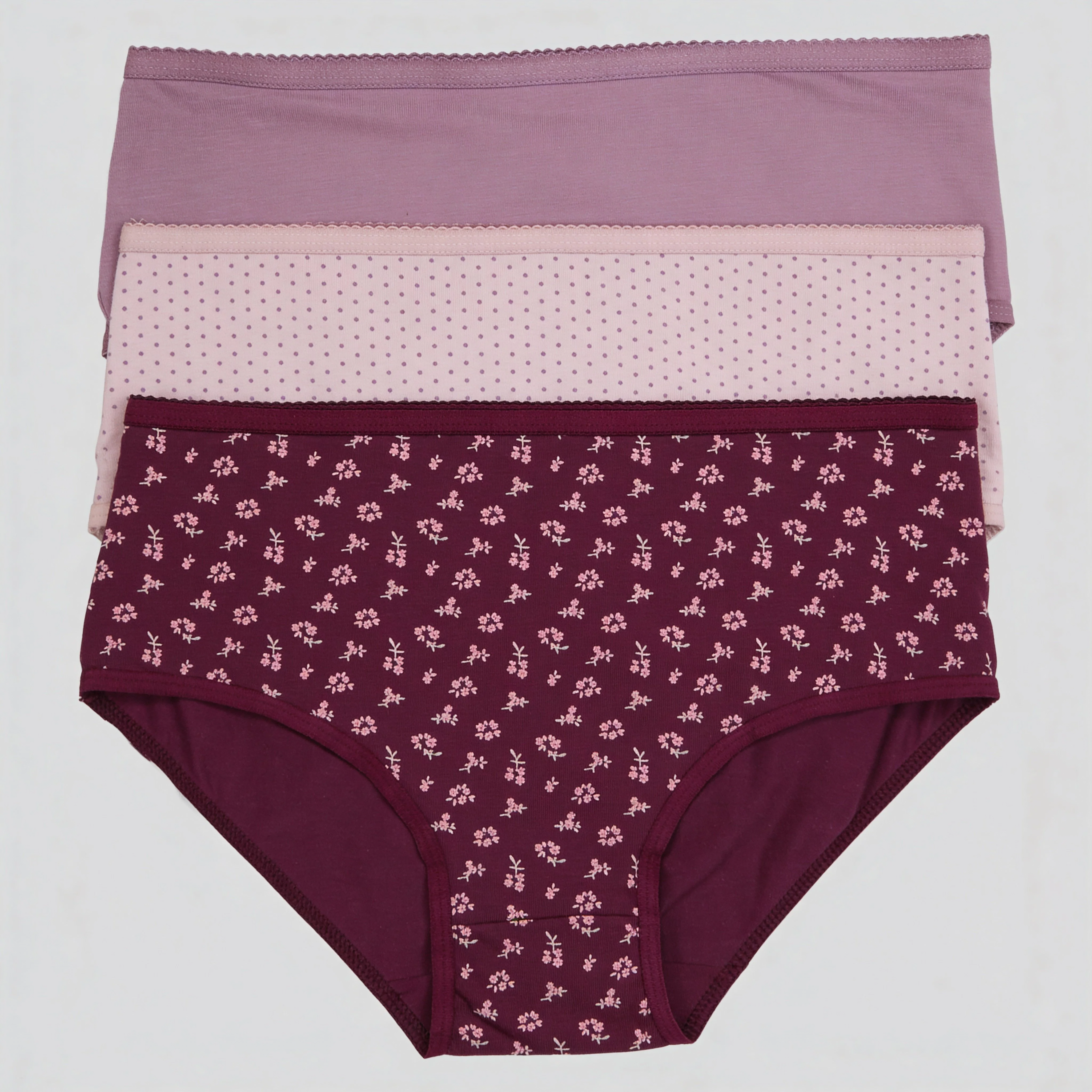 Full Briefs High Rise Panties - Pack Of 3 - Image 6