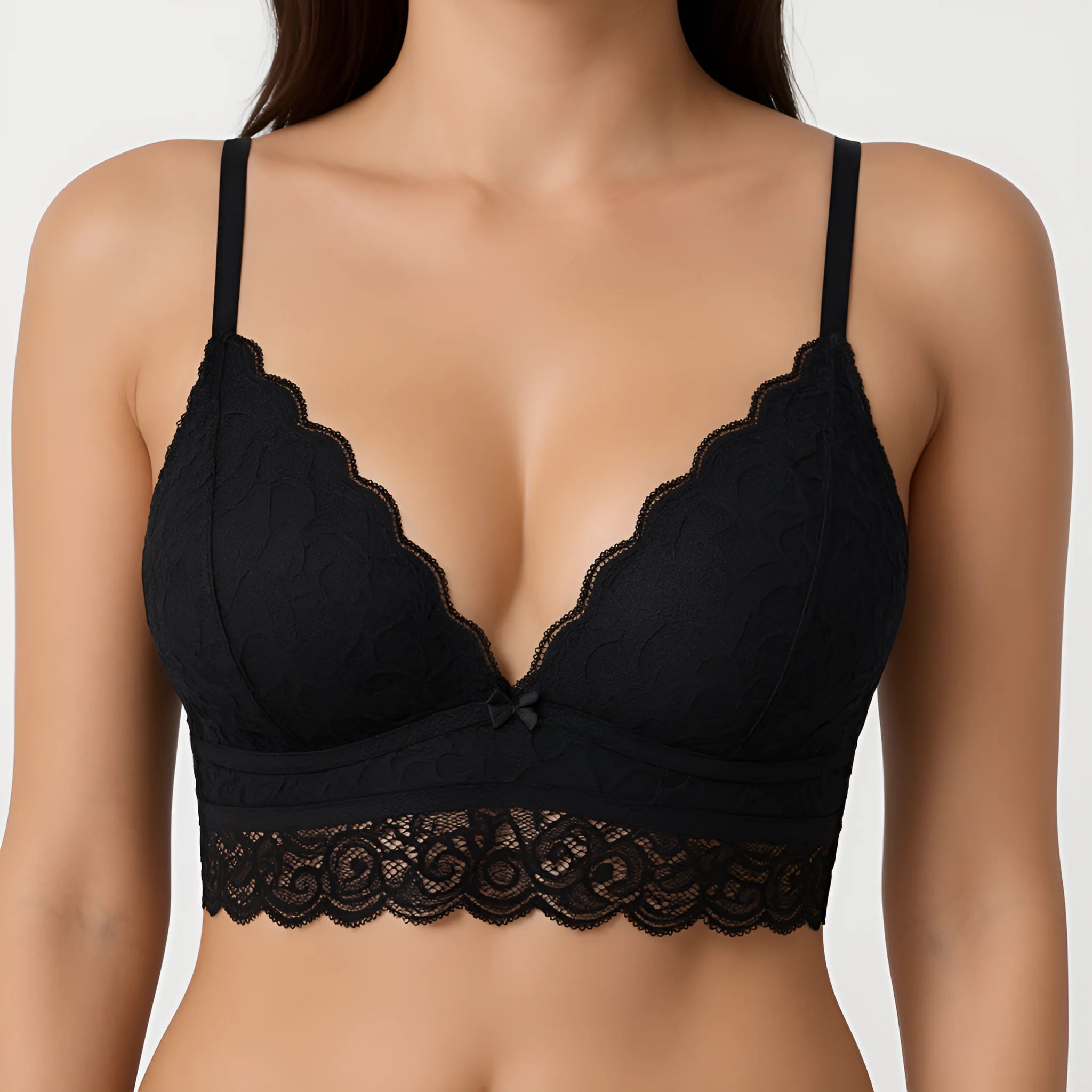 Full Coverage Lace Bralette - Image 4