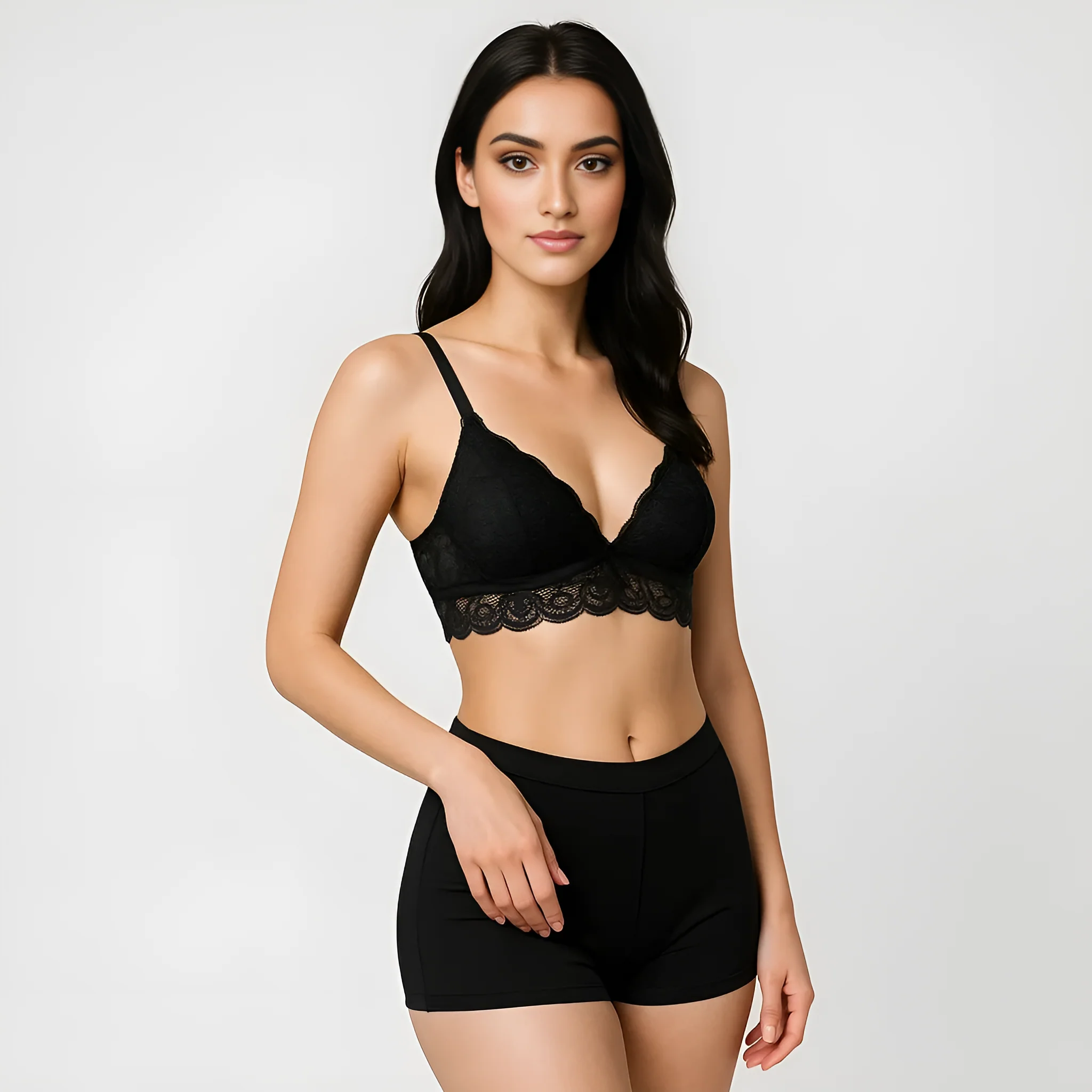 Full Coverage Lace Bralette - Image 5