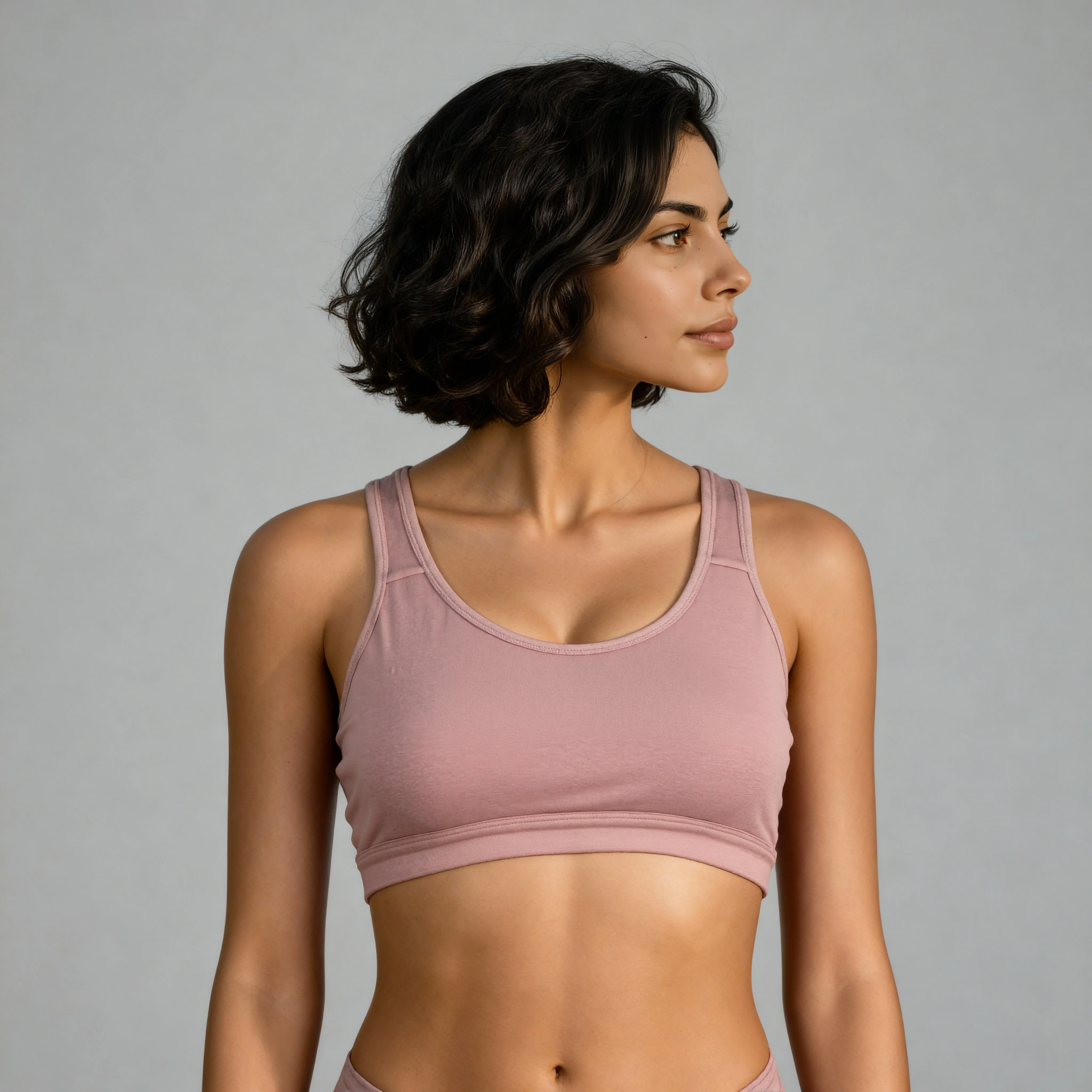 Full Coverage Racer Back Beginner Bra - Image 4