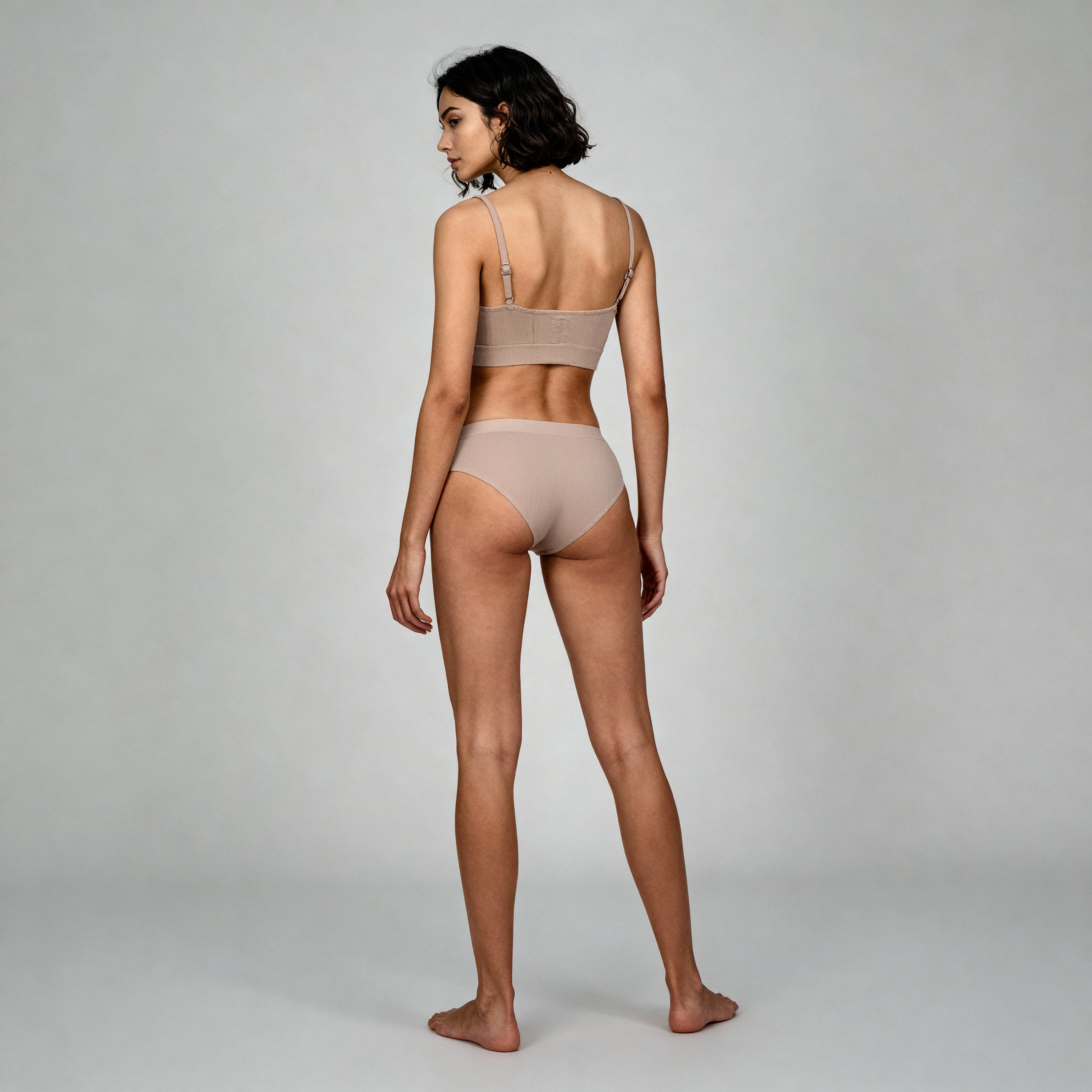Full Coverage Seamless Beginner Pointelle Bra - Image 5