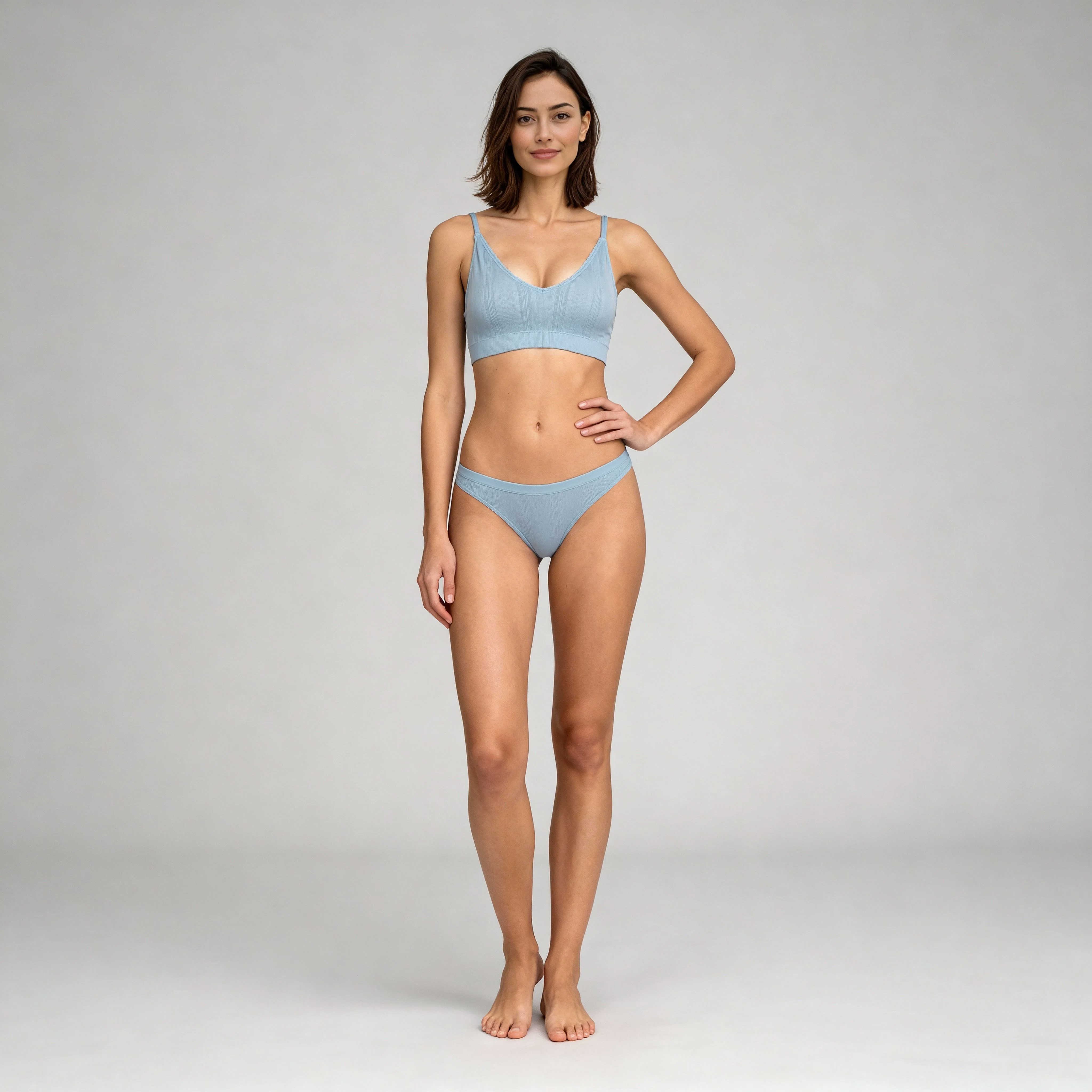 Full Coverage Seamless Beginner Pointelle Bra - Image 6