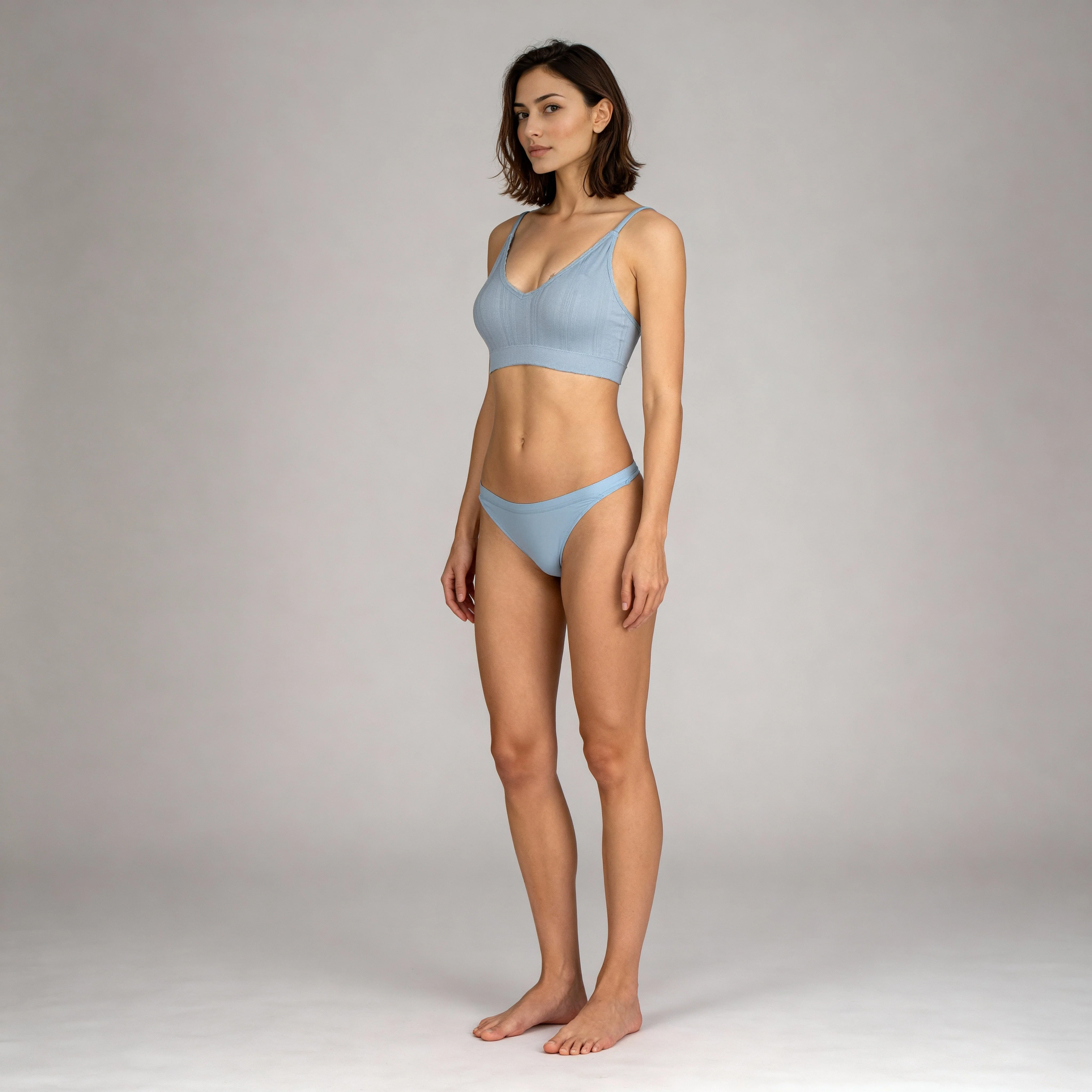 Full Coverage Seamless Beginner Pointelle Bra - Image 7