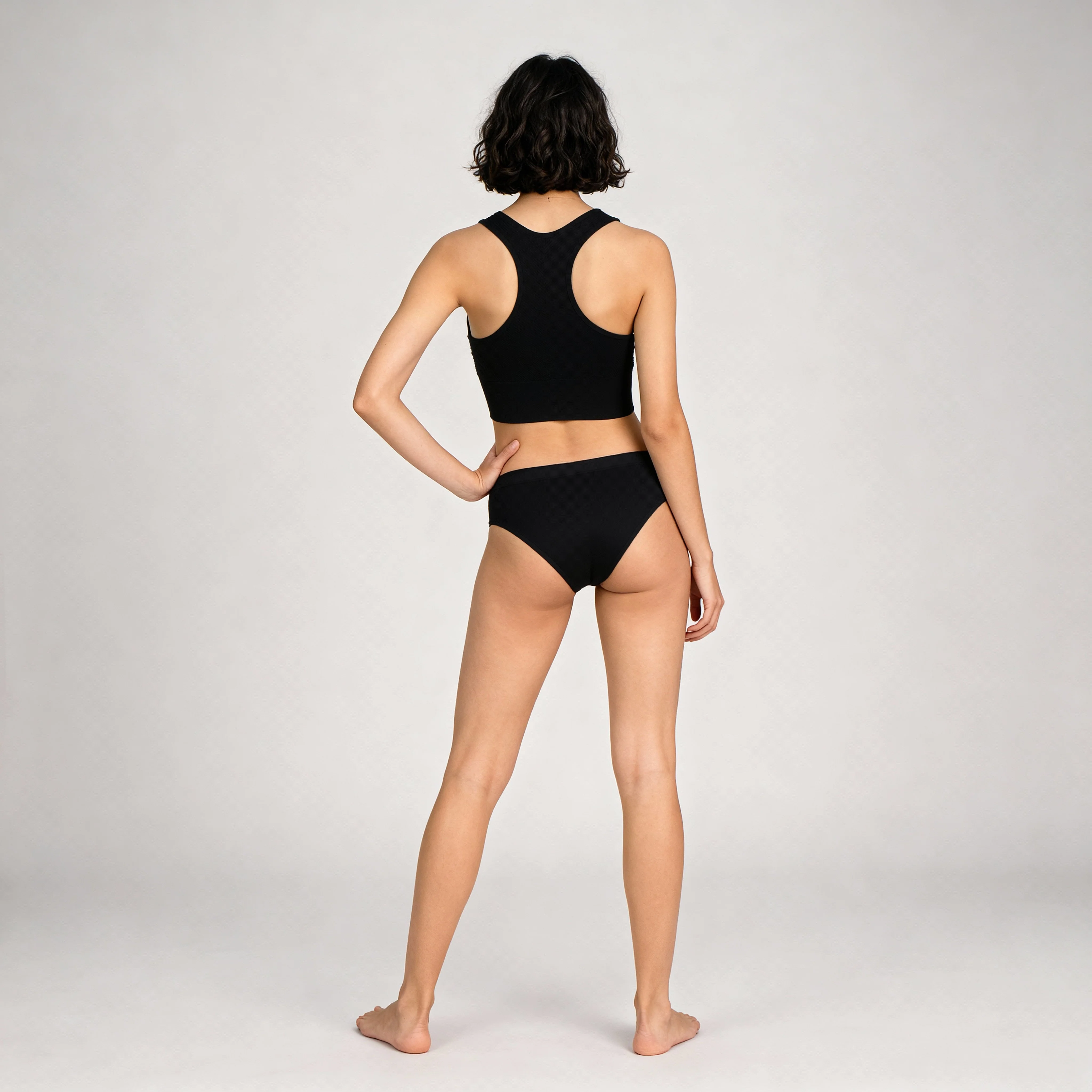 Full Coverage Seamless Racer Back Bra - Image 3