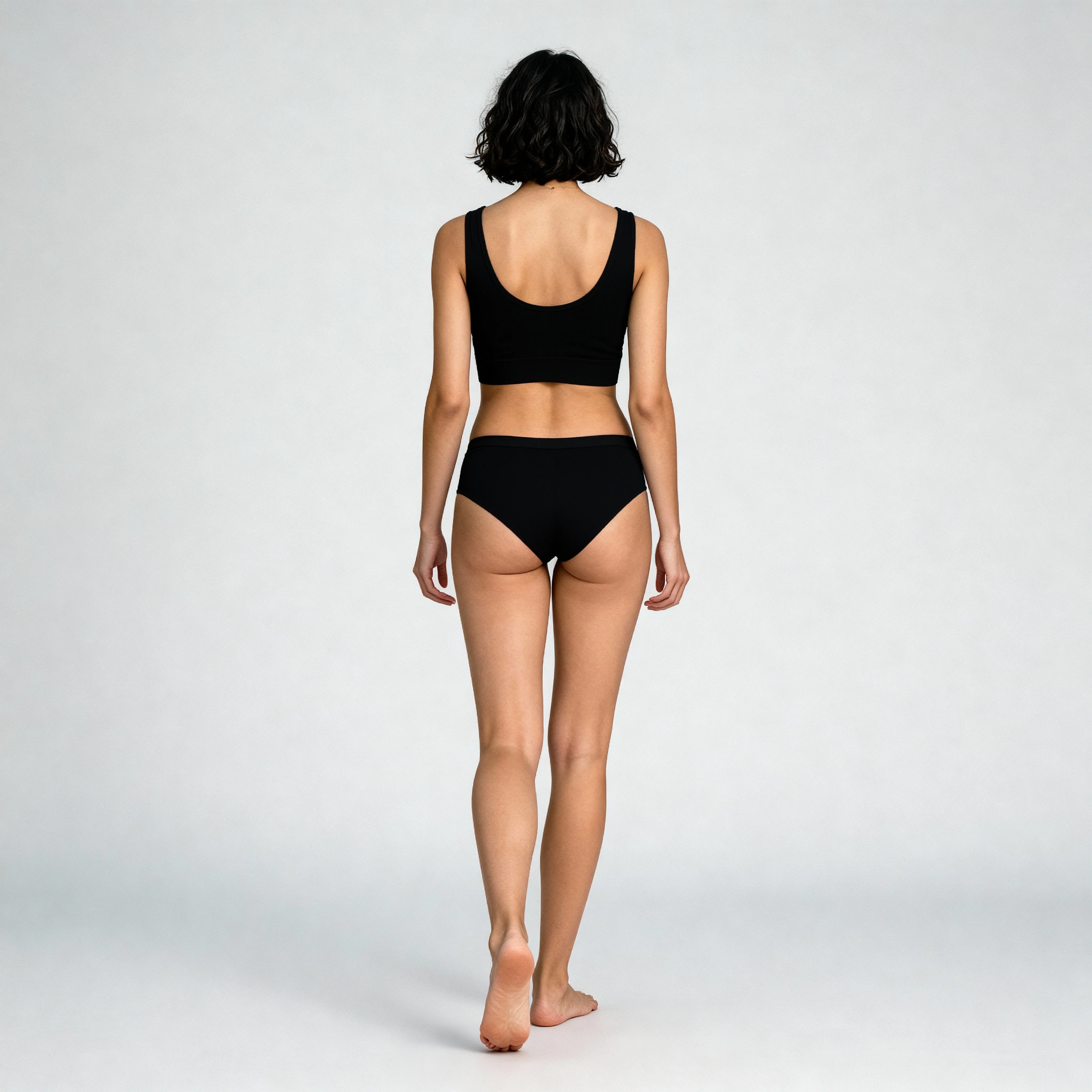 Full Coverage Seamless V-Neck Tank Bra - Image 5