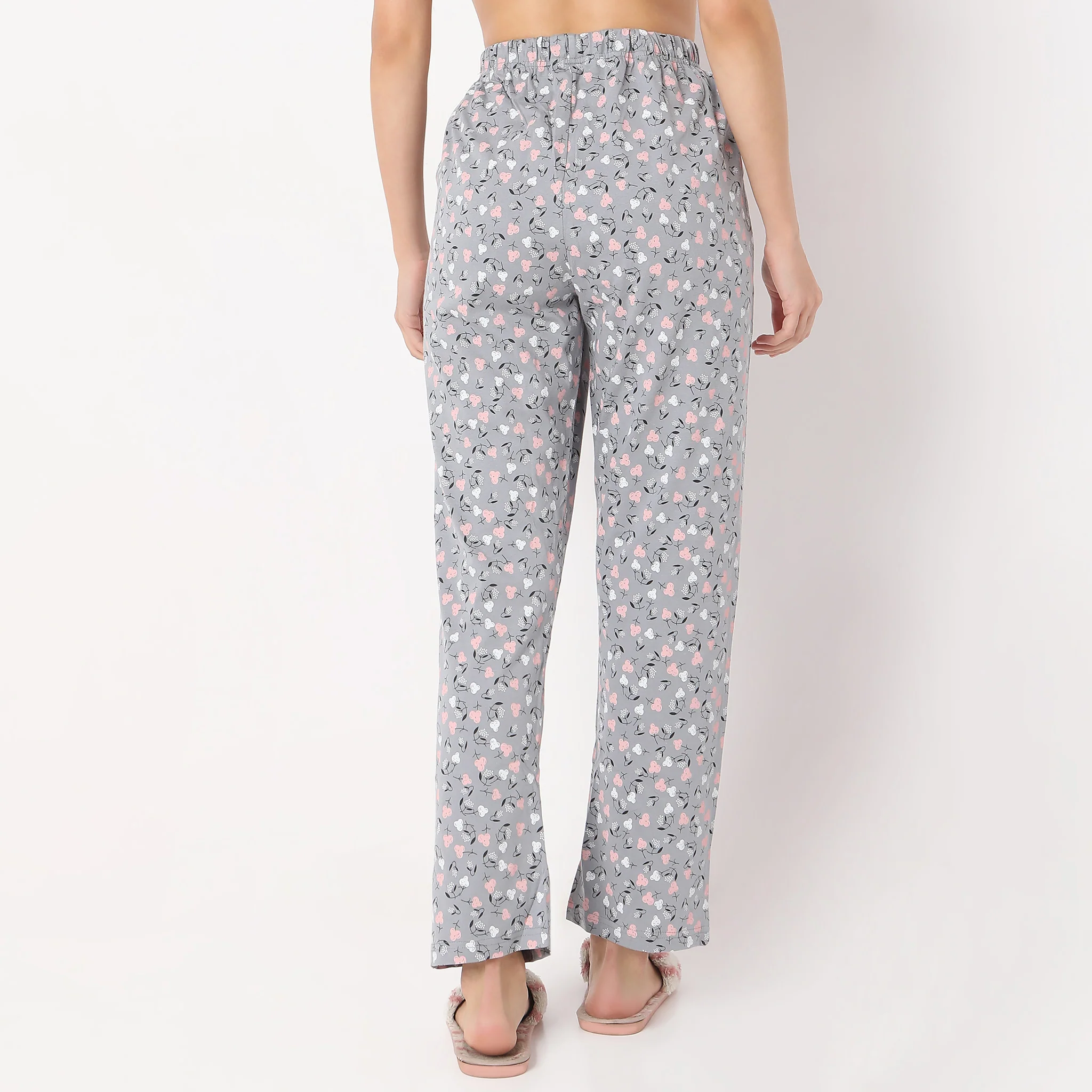 Full Length Floral Core Lounge Pyjamas - Image 3