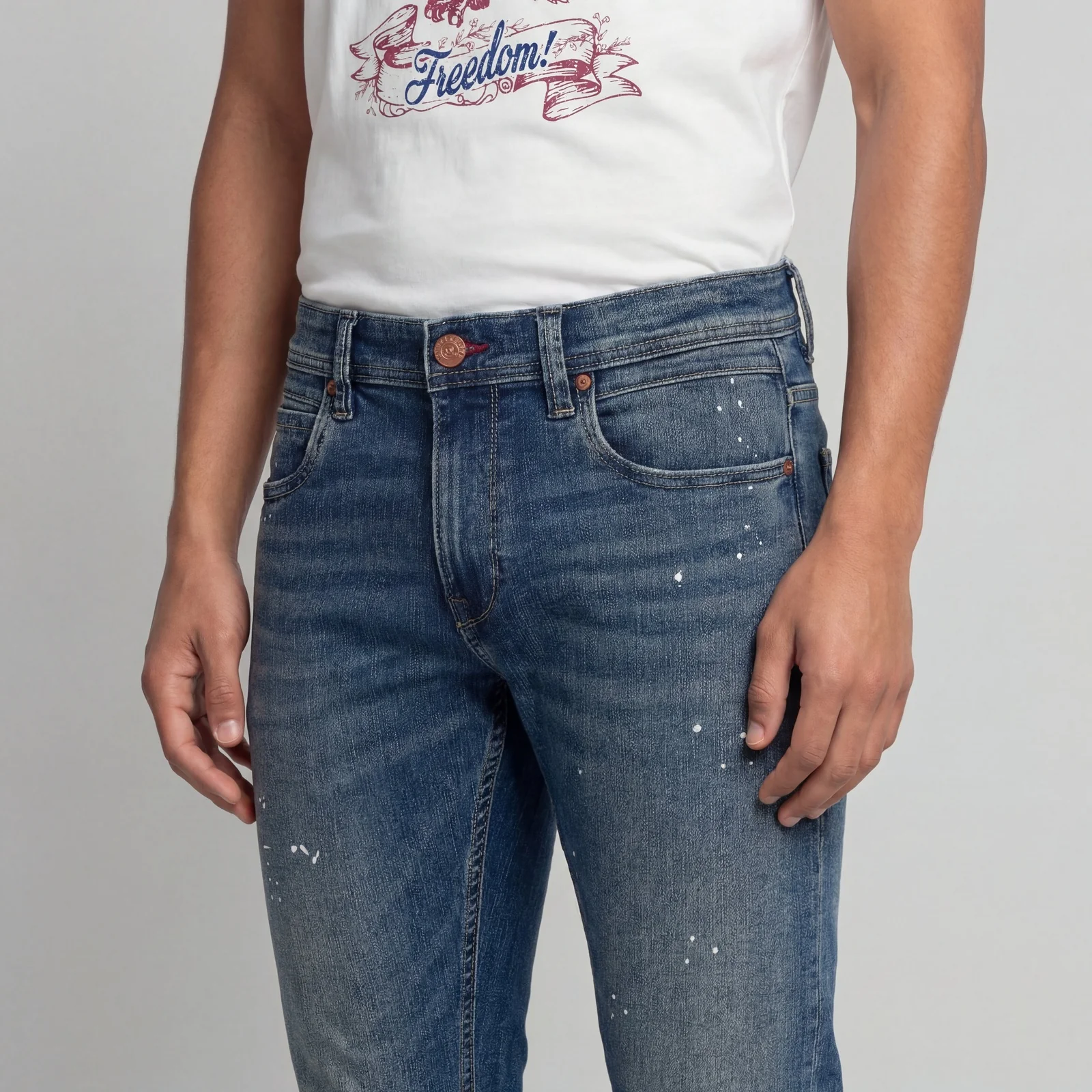 Full Length Skinny Fit Jeans - Image 4