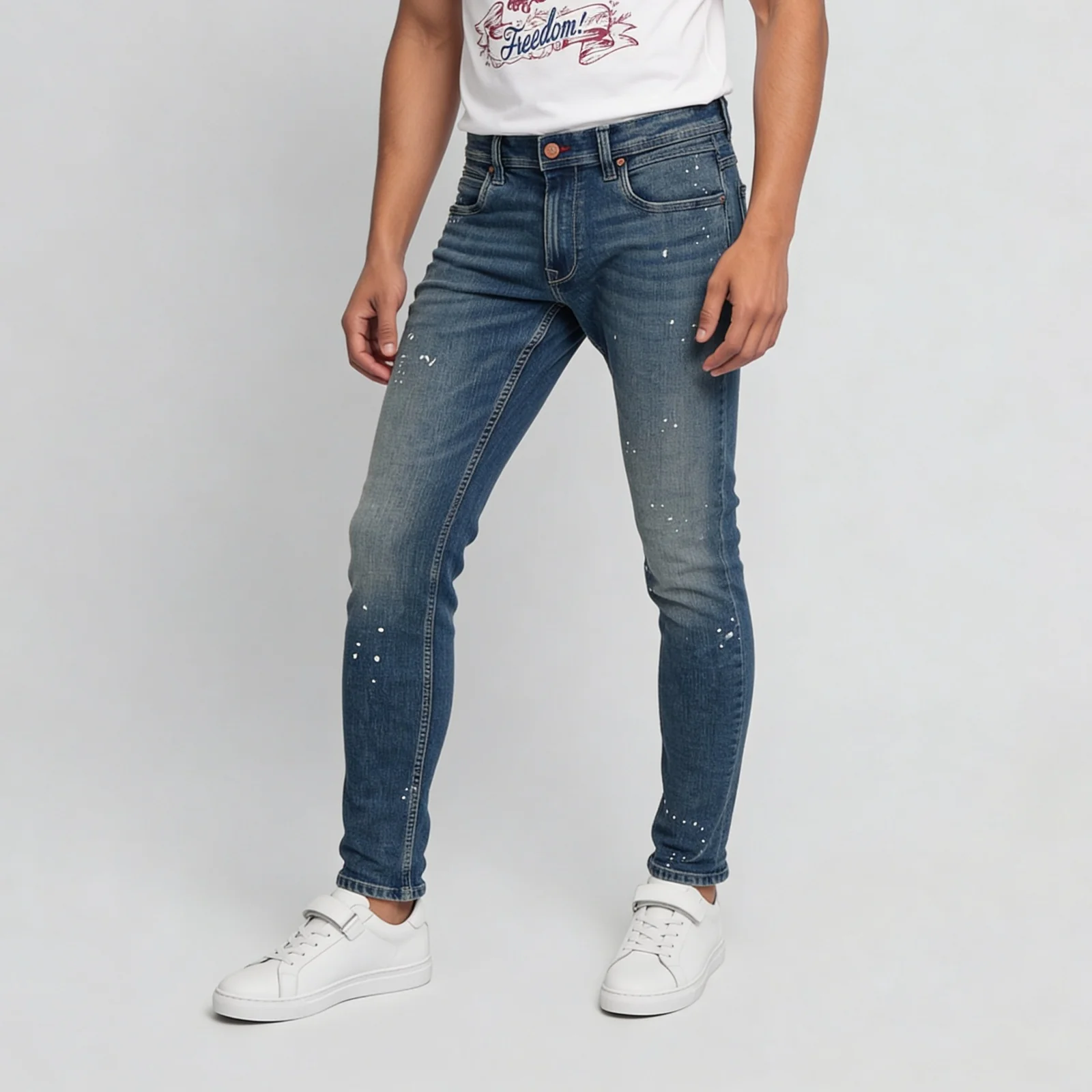 Full Length Skinny Fit Jeans - Image 5