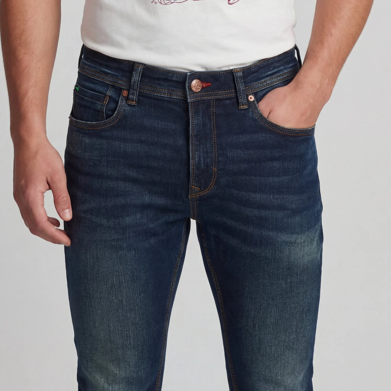 Full Length Skinny Fit Jeans - Image 4