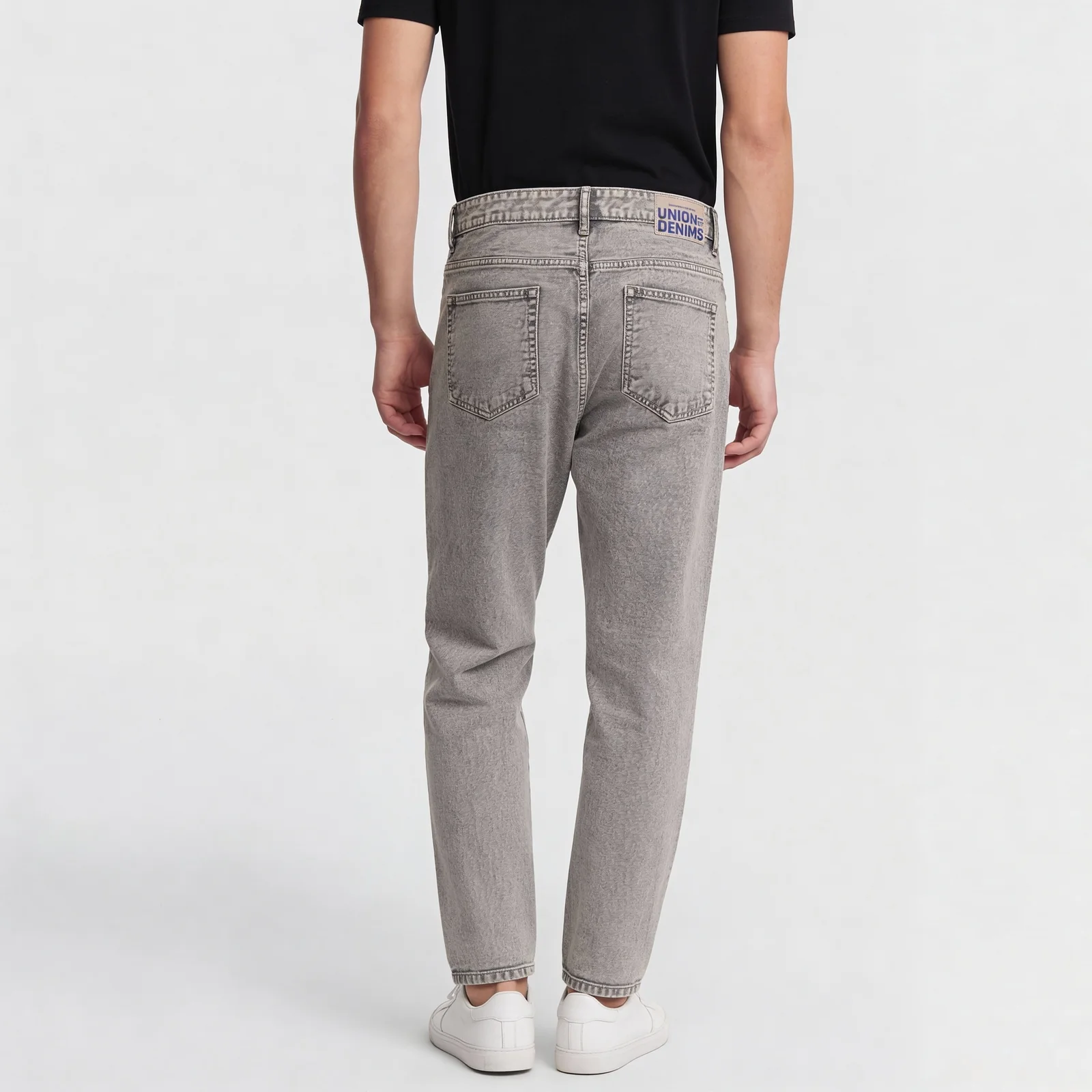 Full Length Stone Washed Jeans - Image 3
