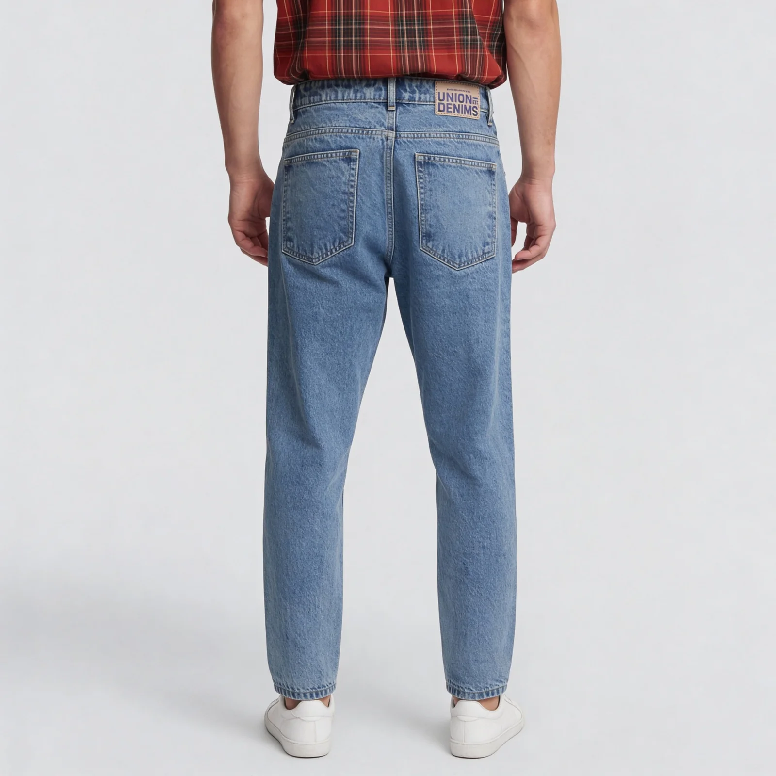 Full Length Stone Washed Jeans - Image 8
