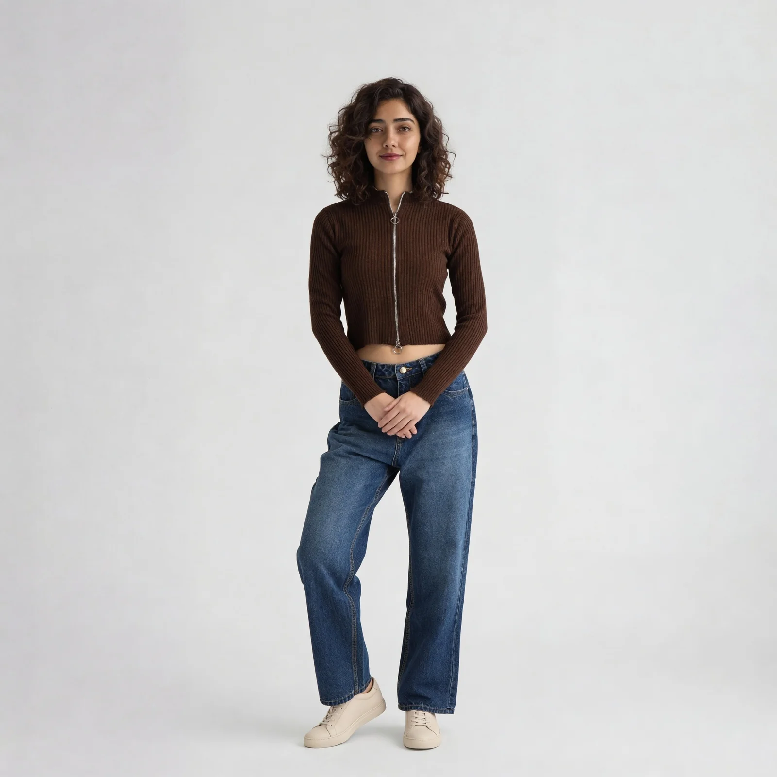 Full Sleeve Flat Knit Top - Image 6