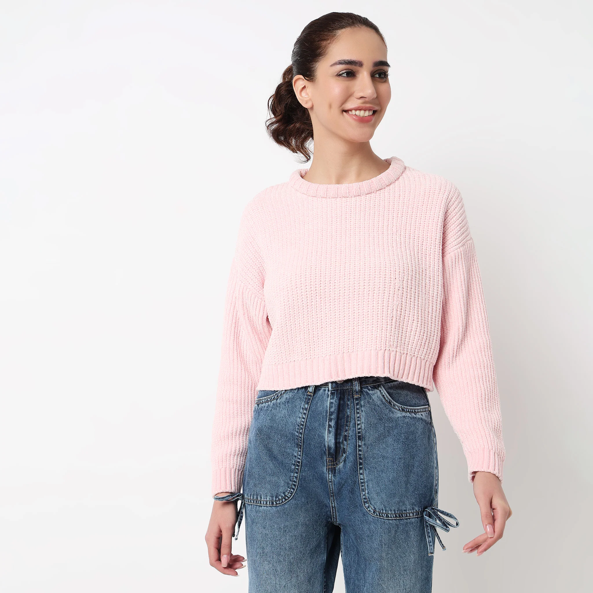 Full Sleeve Flatknit Top - Image 2