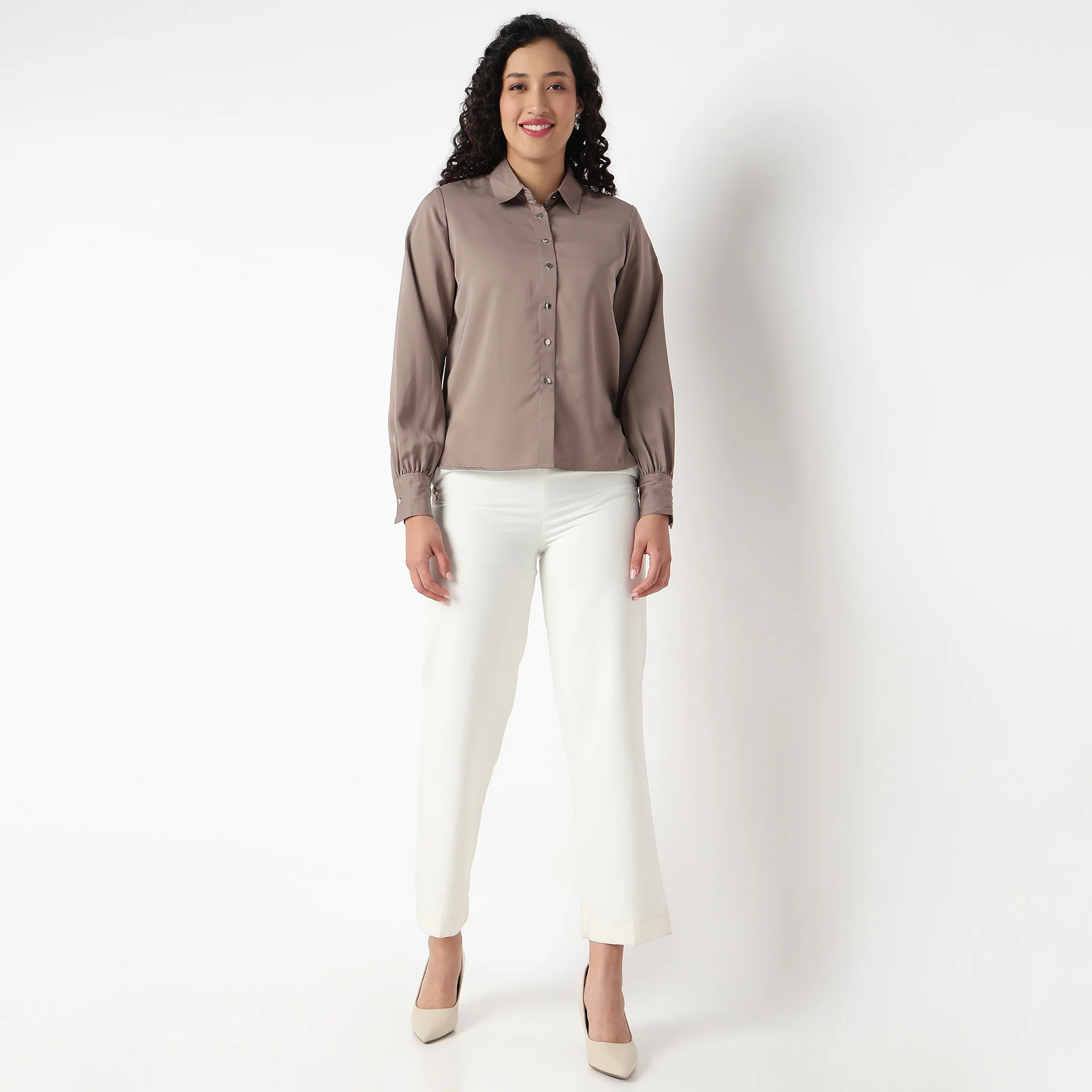 Full Sleeve Solid Shirt