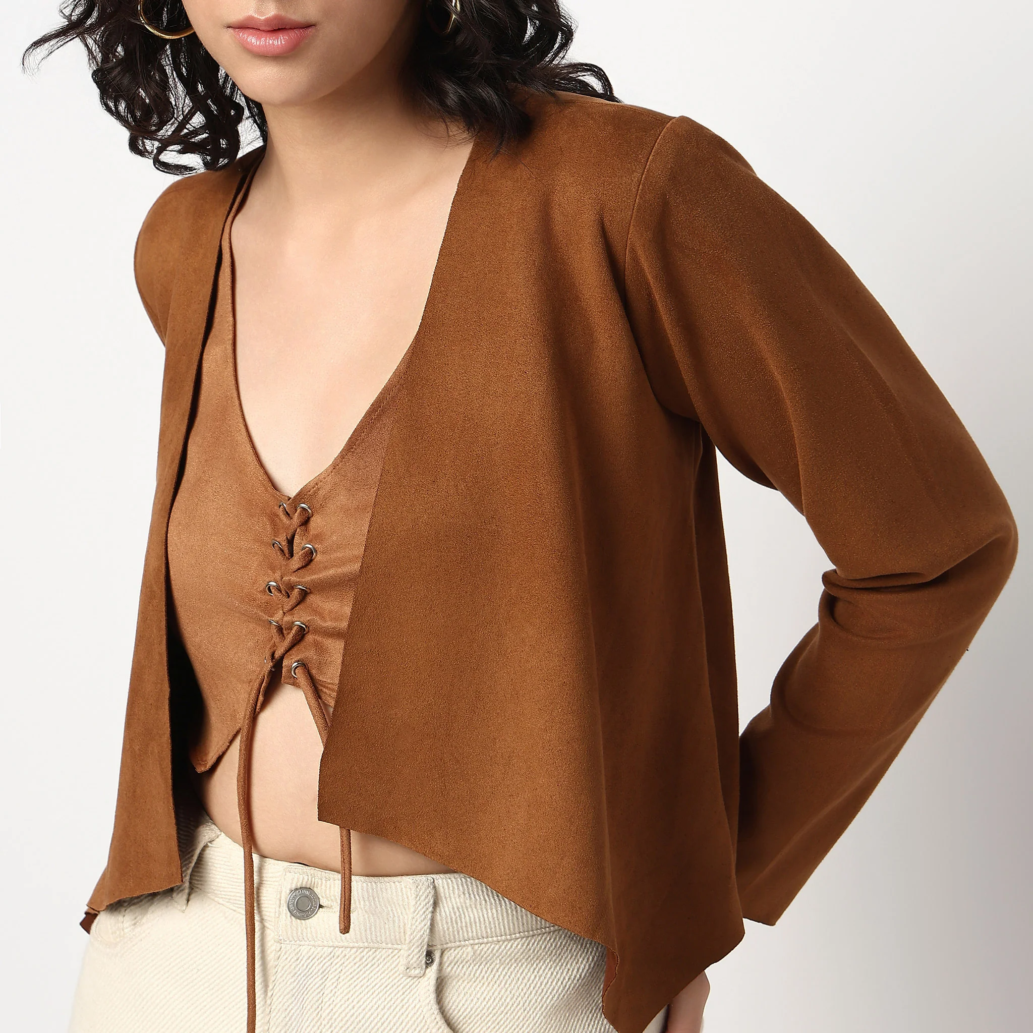 Round Neck Full Sleeve Top - Image 4