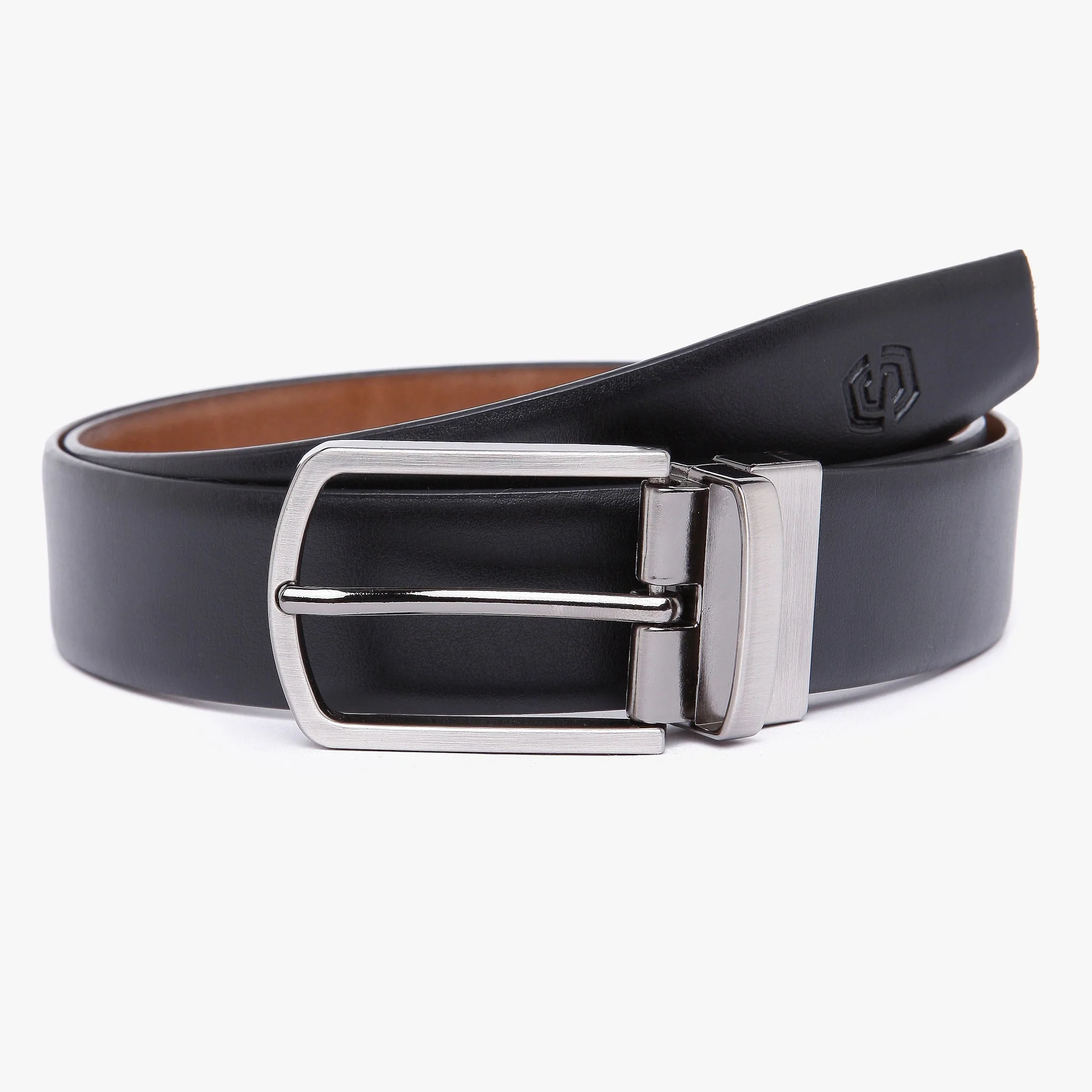 Mens Genuine Leather Black & Brown Belts