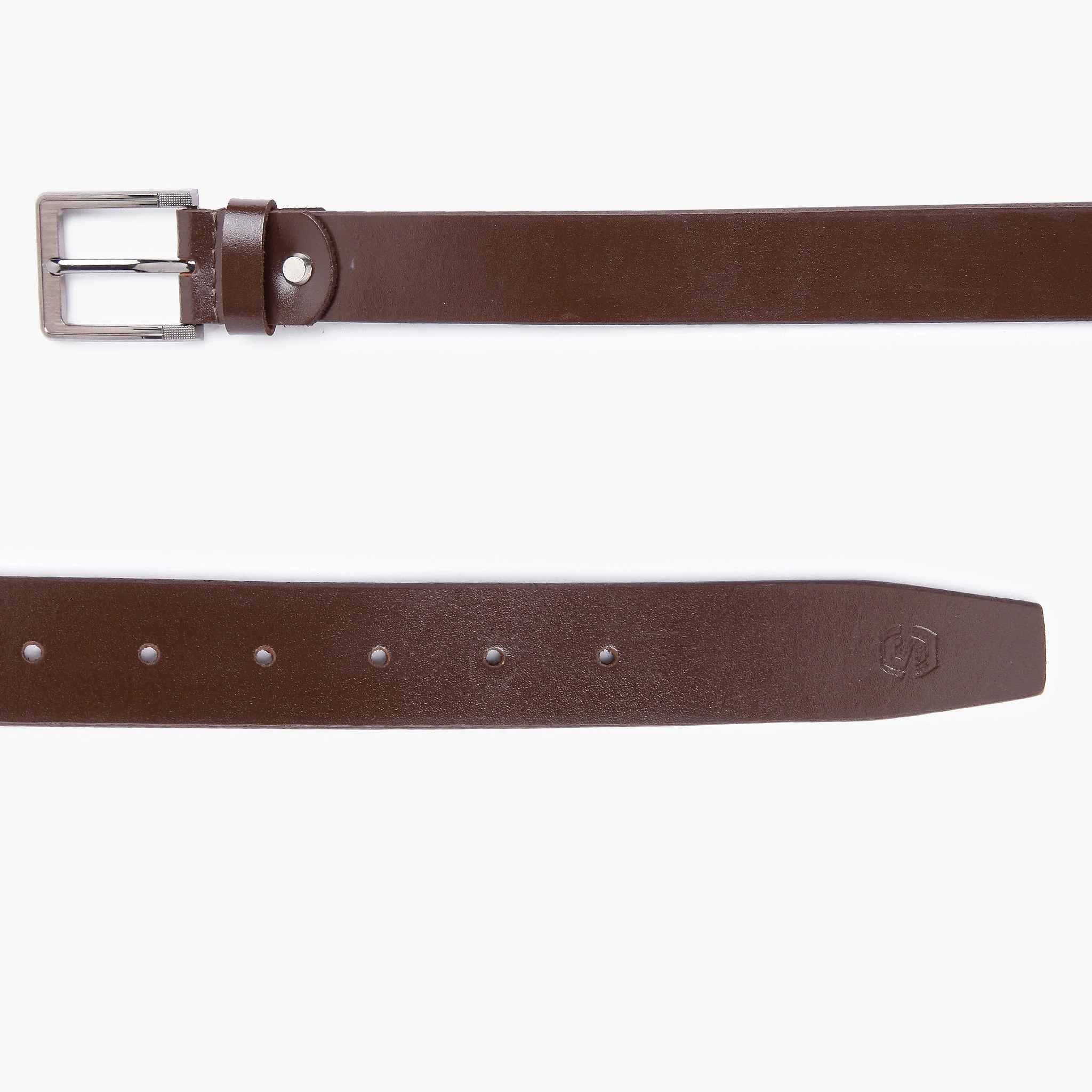 Men Genuine Leather Brown Belts - Image 2