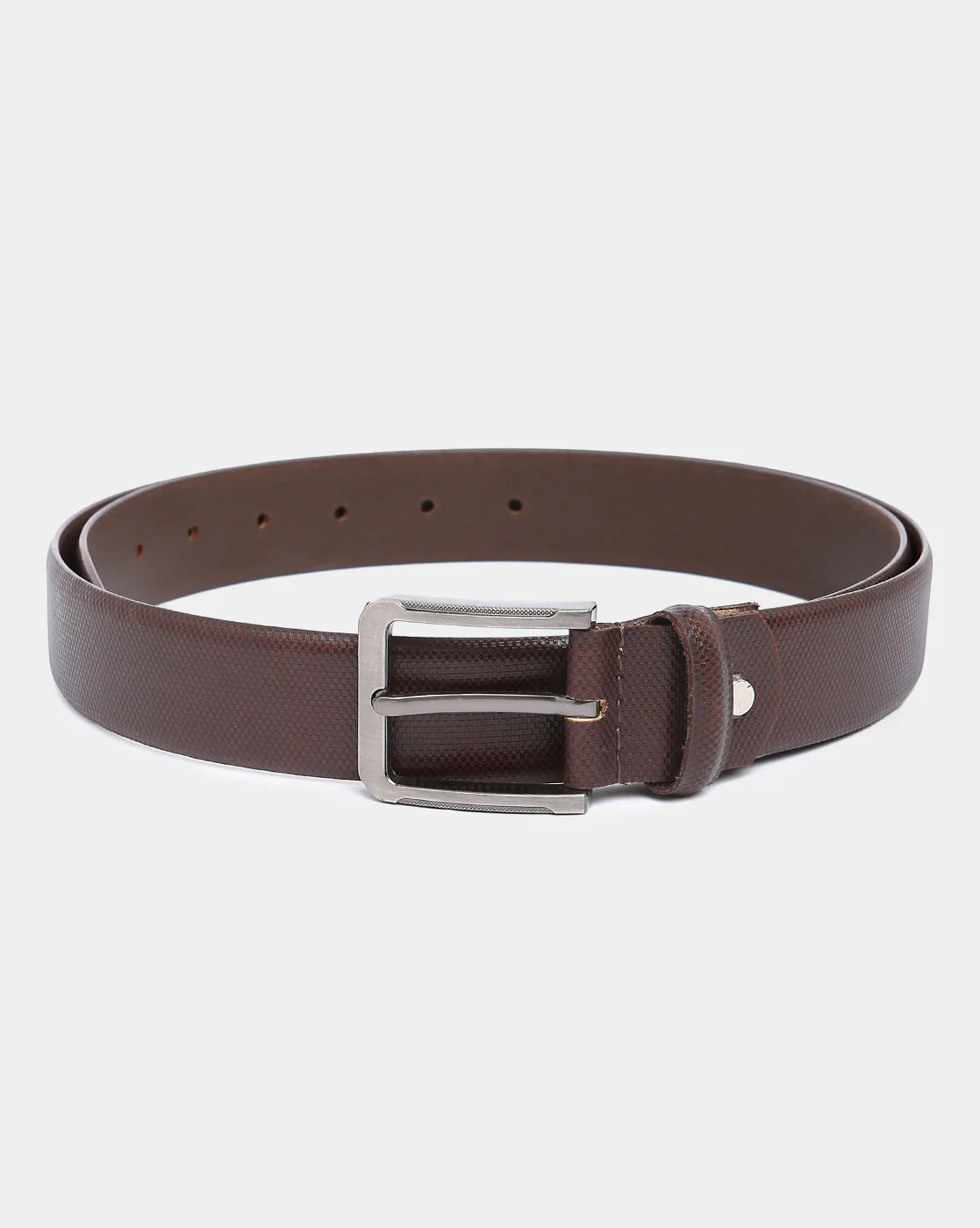 Men Genuine Leather Brown Belts - Image 4