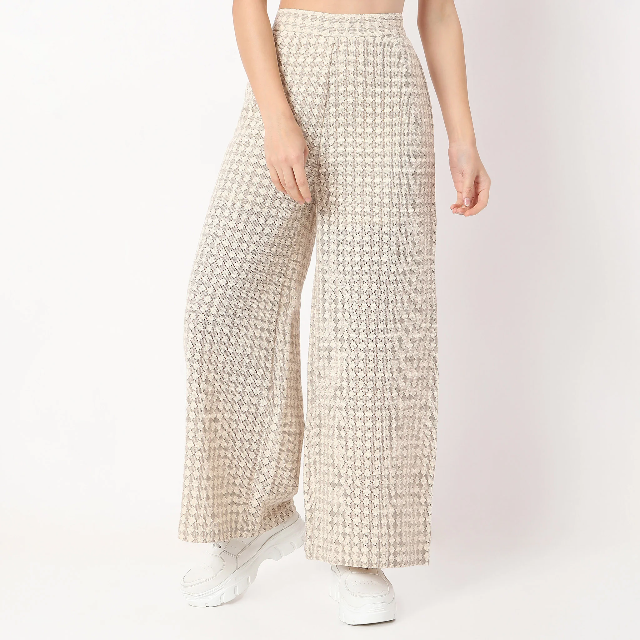 Betty Cotton Trendy Full Length Palazzo - Image 2