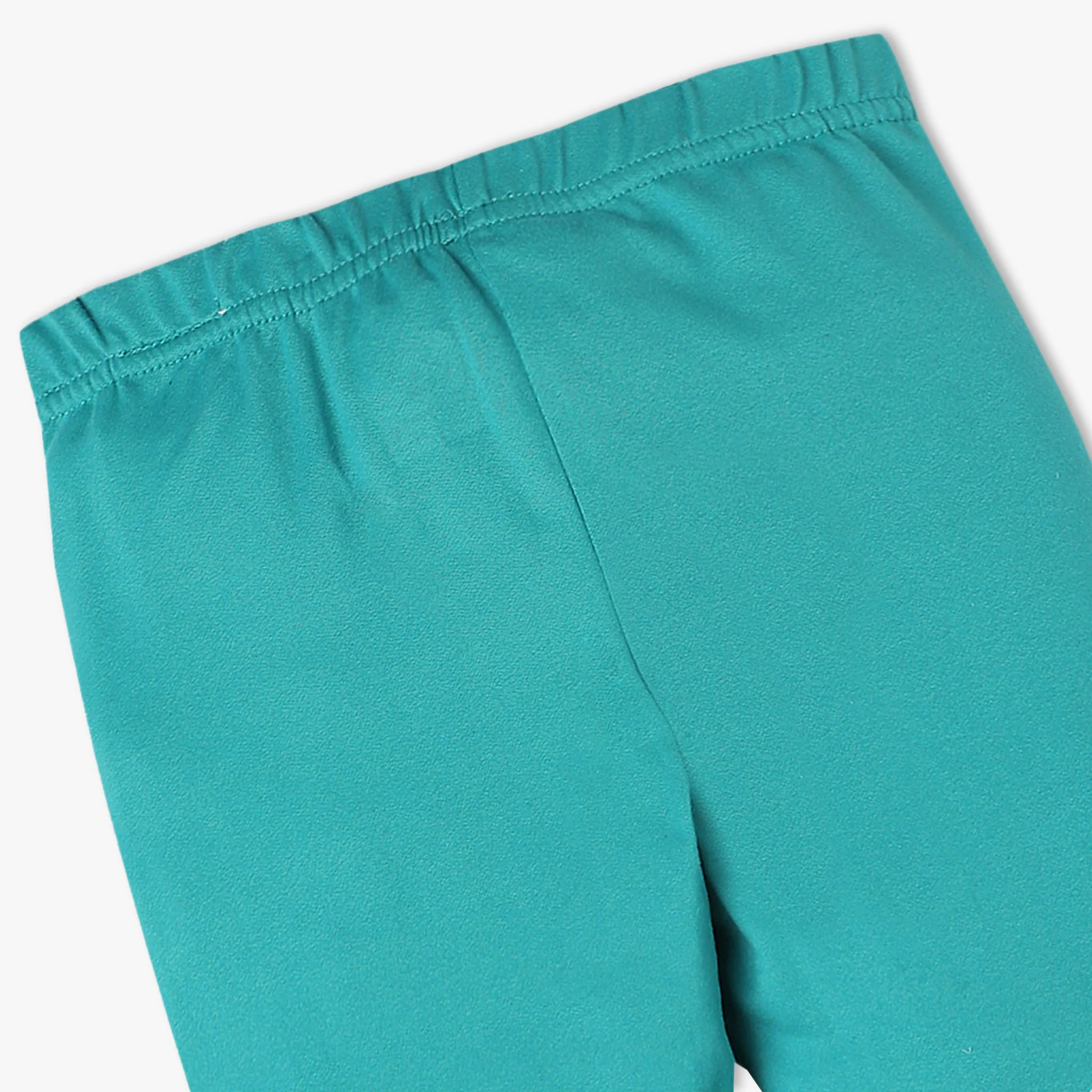 Girls Playtime Cotton Skinny Fit Leggings - Image 9