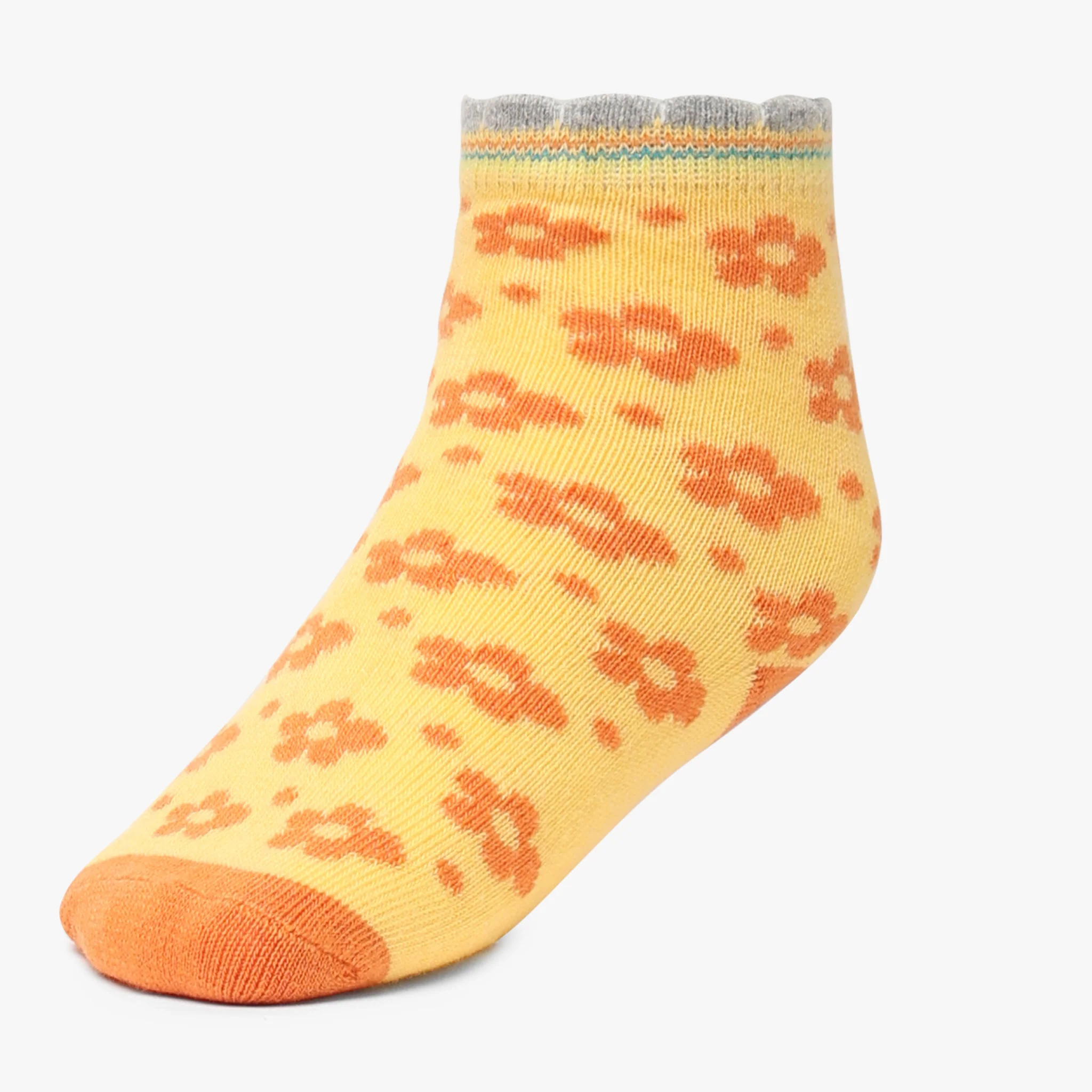Girls Ankle Length Printed Socks (Pack of 2) - Image 4