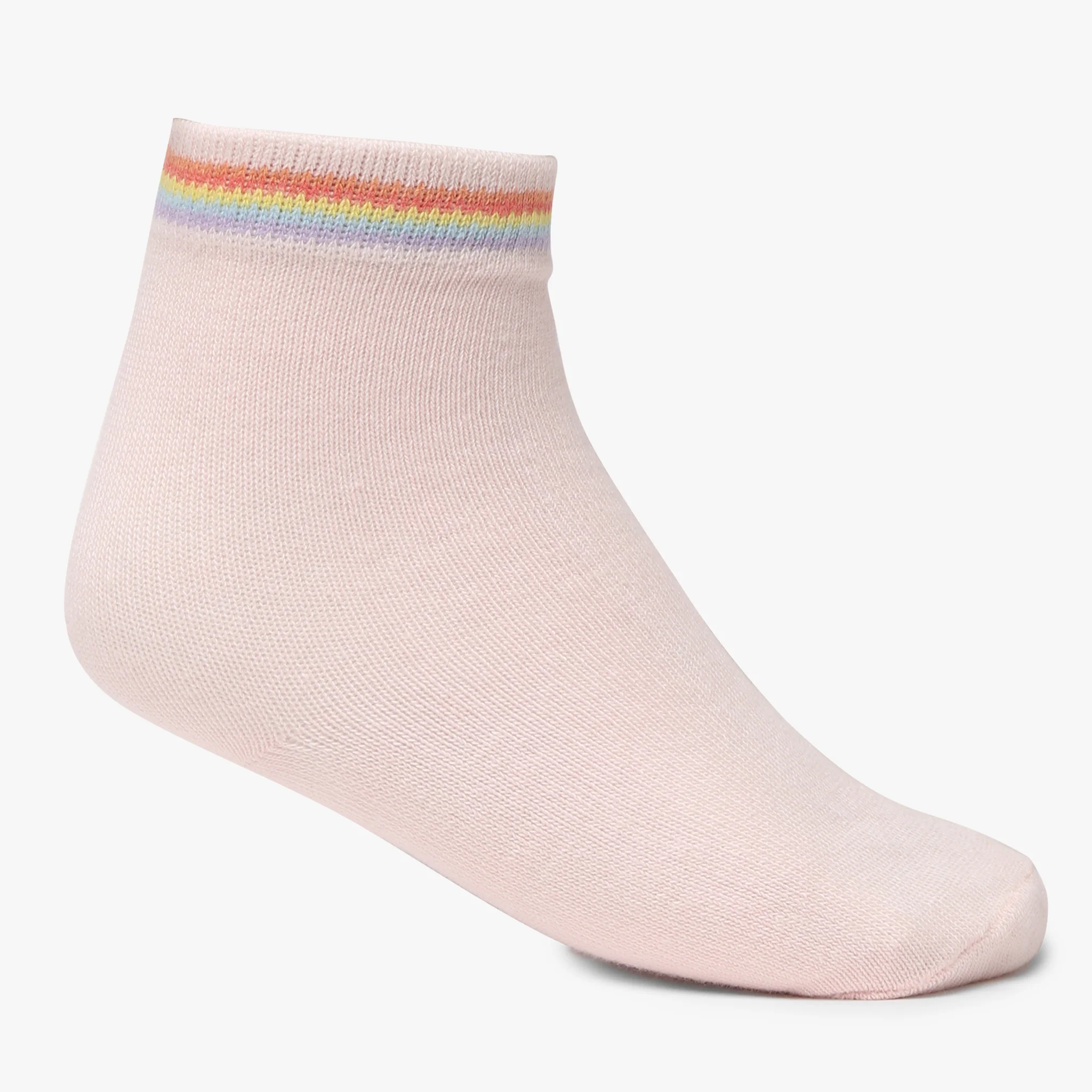 Girls Ankle Length Printed Socks (Pack of 2) - Image 2