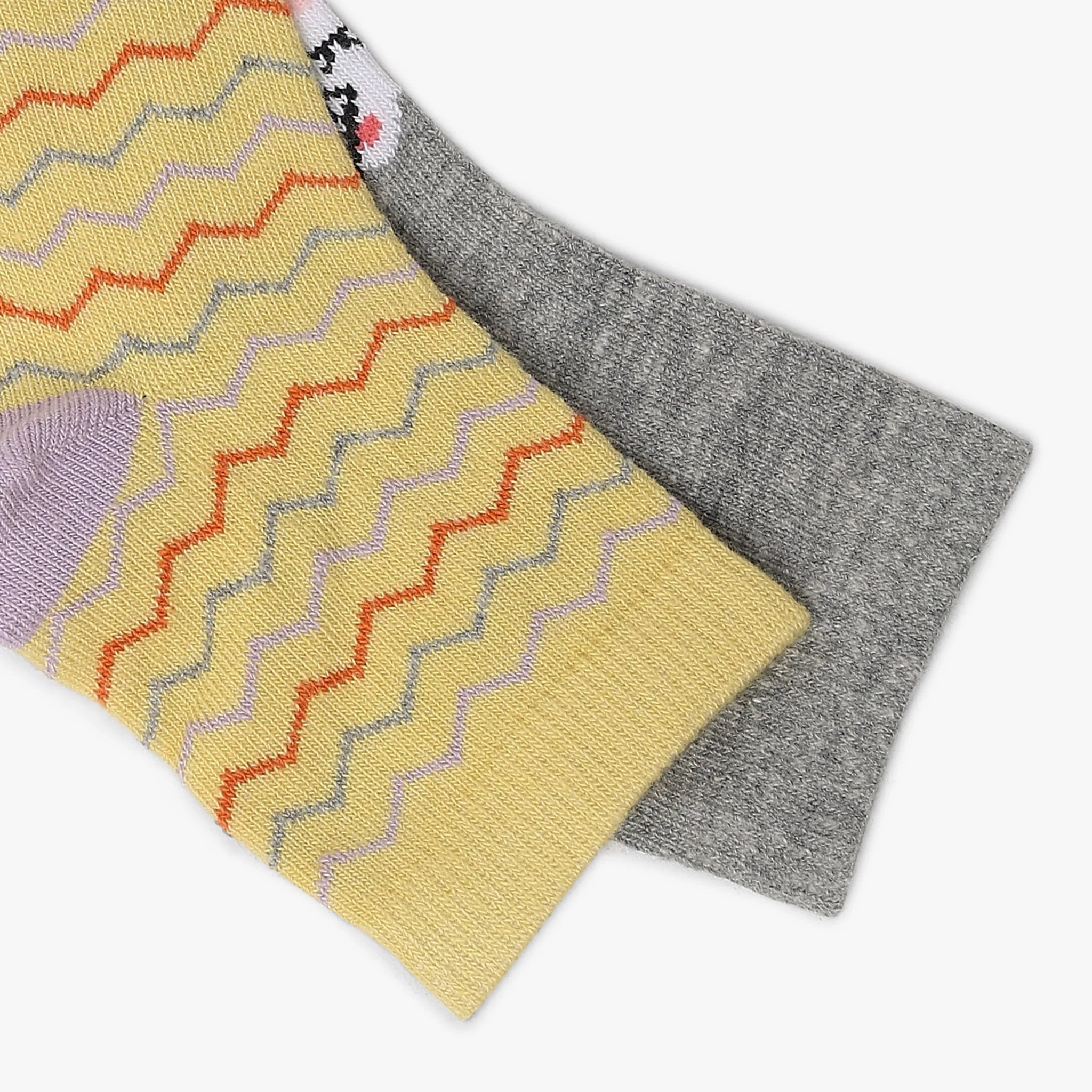Girls Ankle Length Printed Socks (Pack of 2) - Image 5