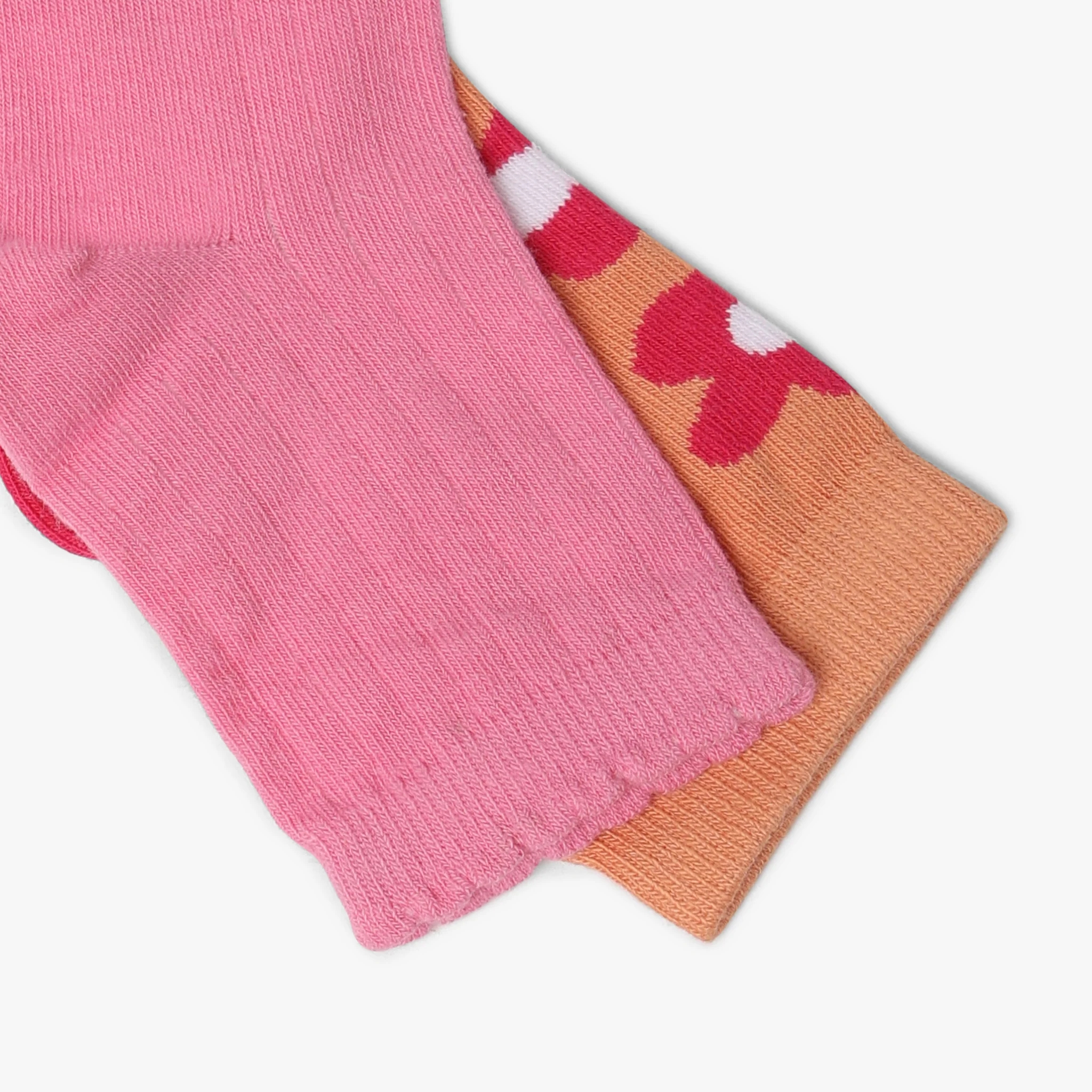 Girls Ankle Length Printed Socks (Pack of 2) - Image 5
