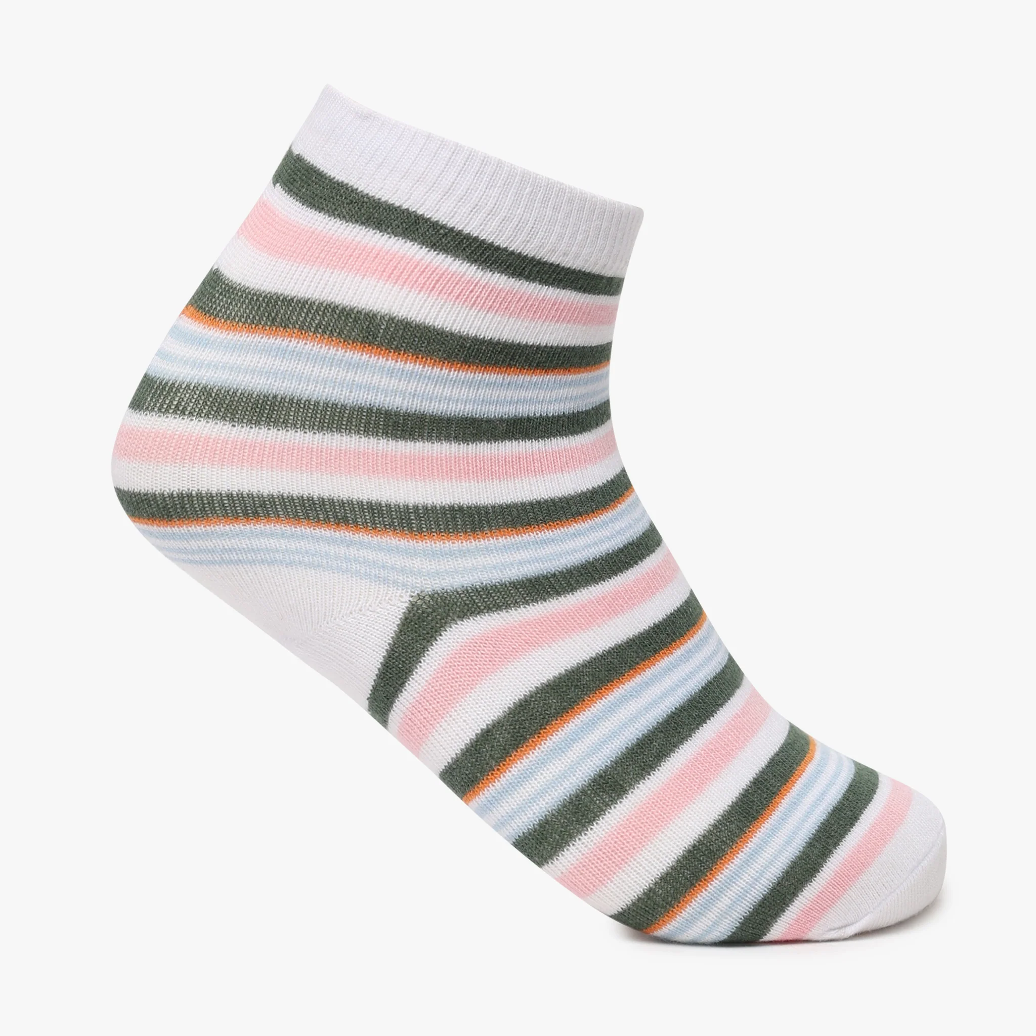Girls Ankle Length Printed Socks (Pack of 2) - Image 2