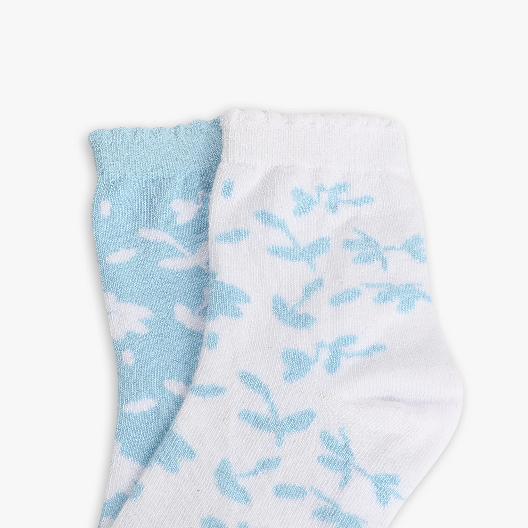 Girls Ankle Length Printed Socks (Pack of 2) - Image 10
