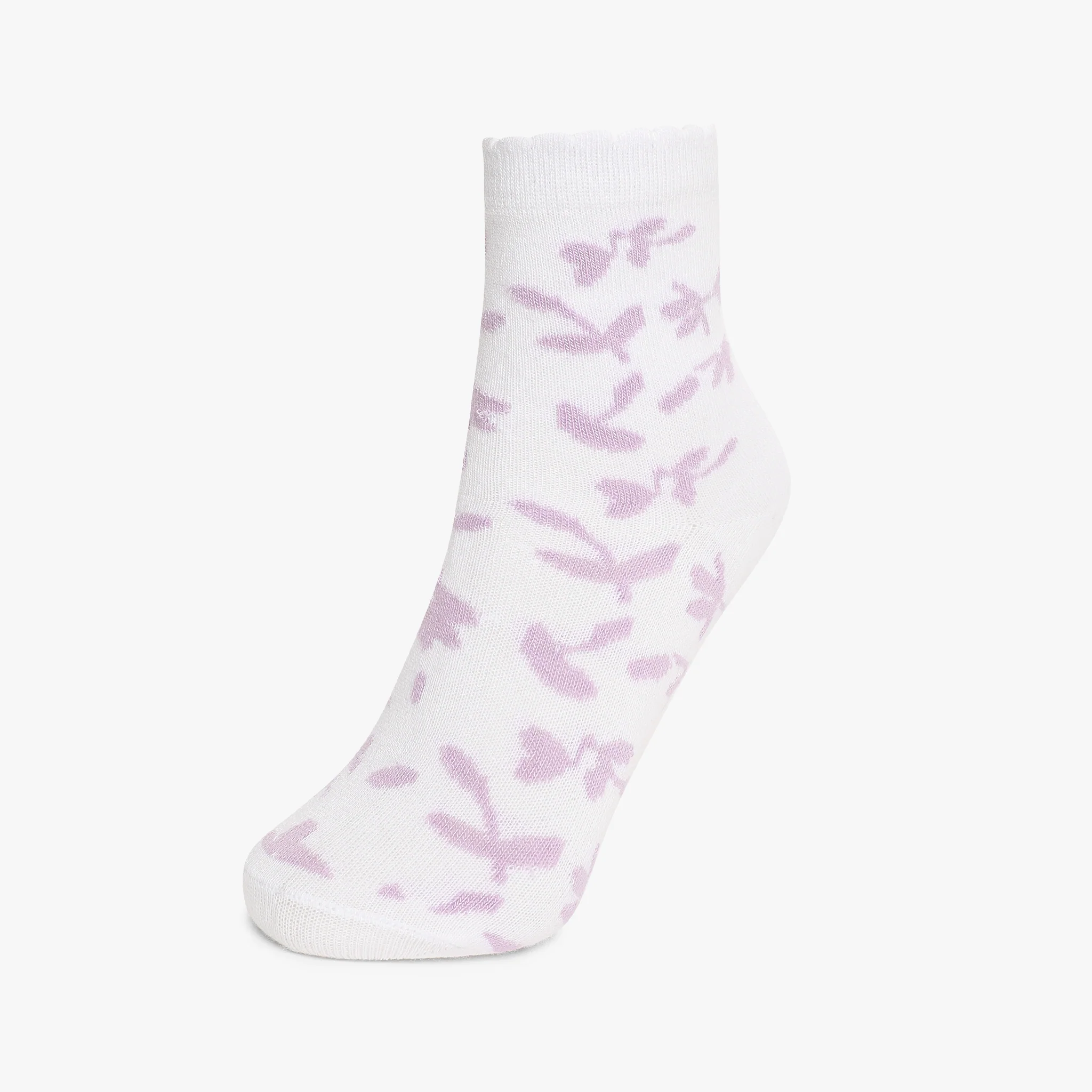 Girls Ankle Length Printed Socks (Pack of 2) - Image 3