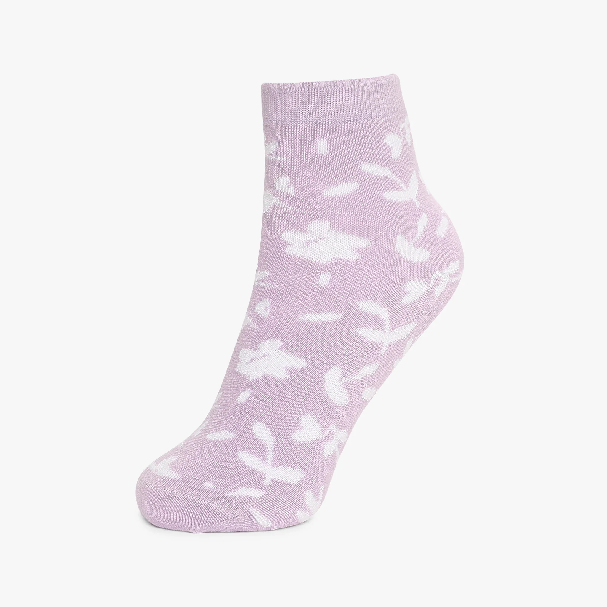 Girls Ankle Length Printed Socks (Pack of 2) - Image 7