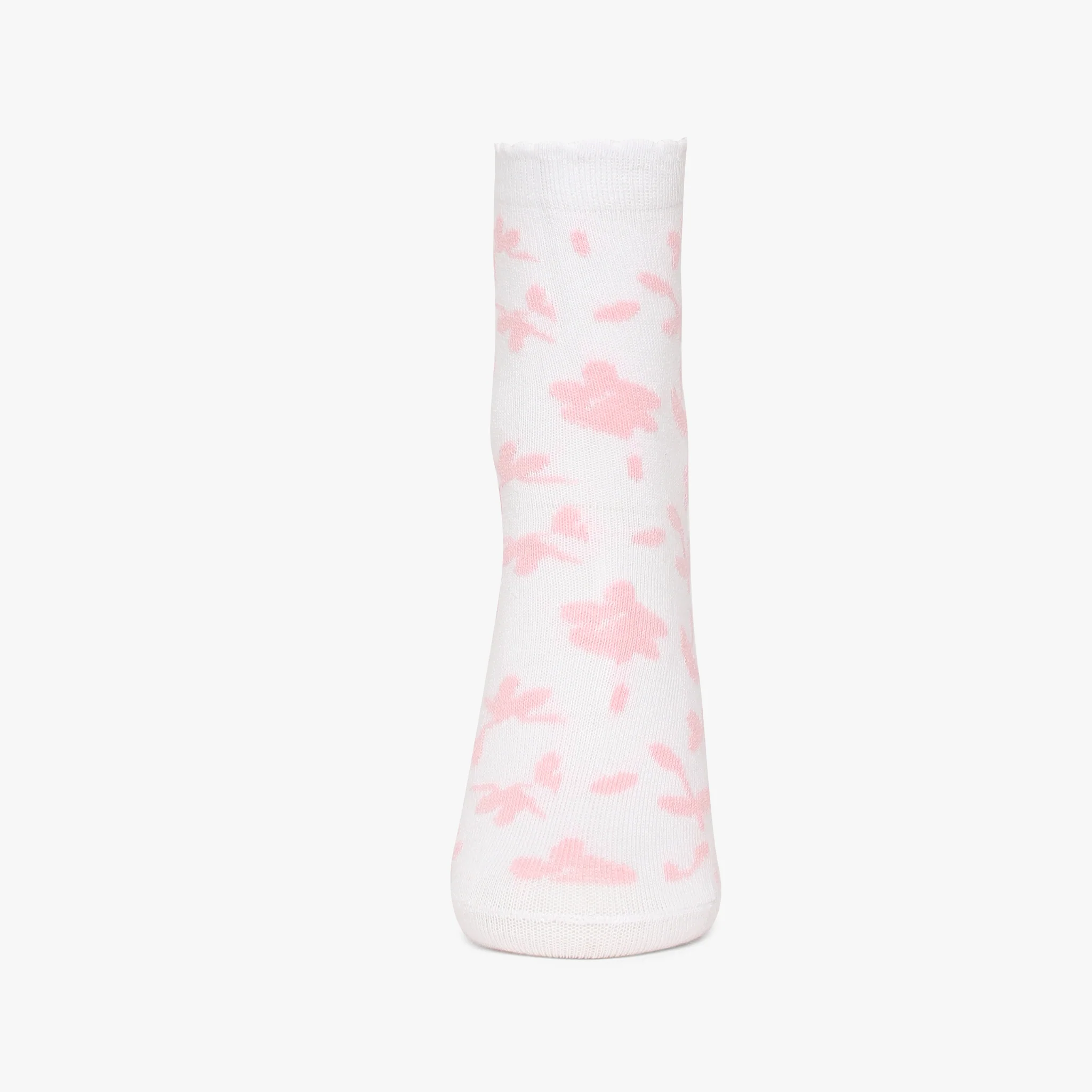 Girls Ankle Length Printed Socks (Pack of 2) - Image 6